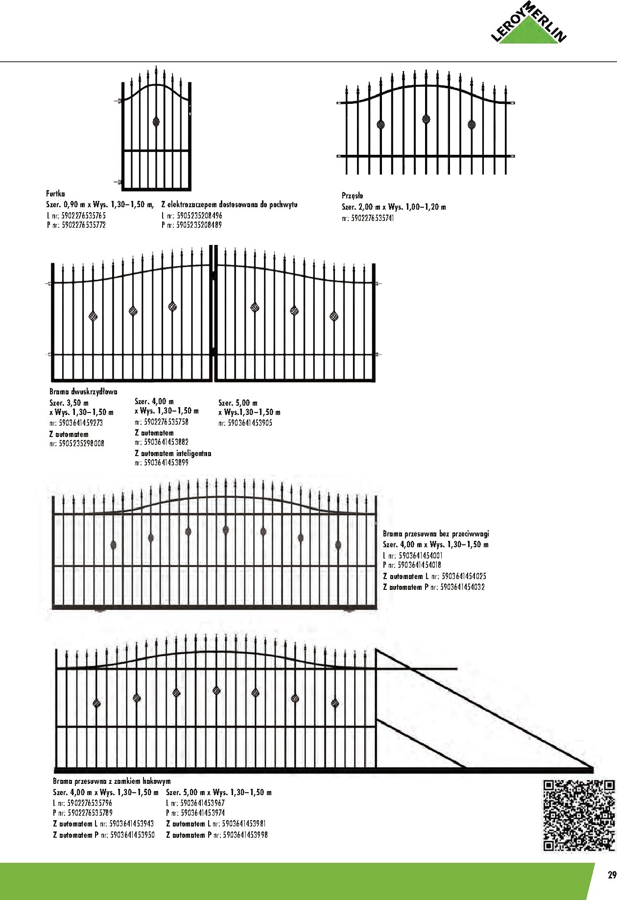 leroy-merlin - Gazetka Leroy Merlin - Ogrodzenie Polbram - ważna od 15.03.2026 do 31.12.2026 - page: 29
