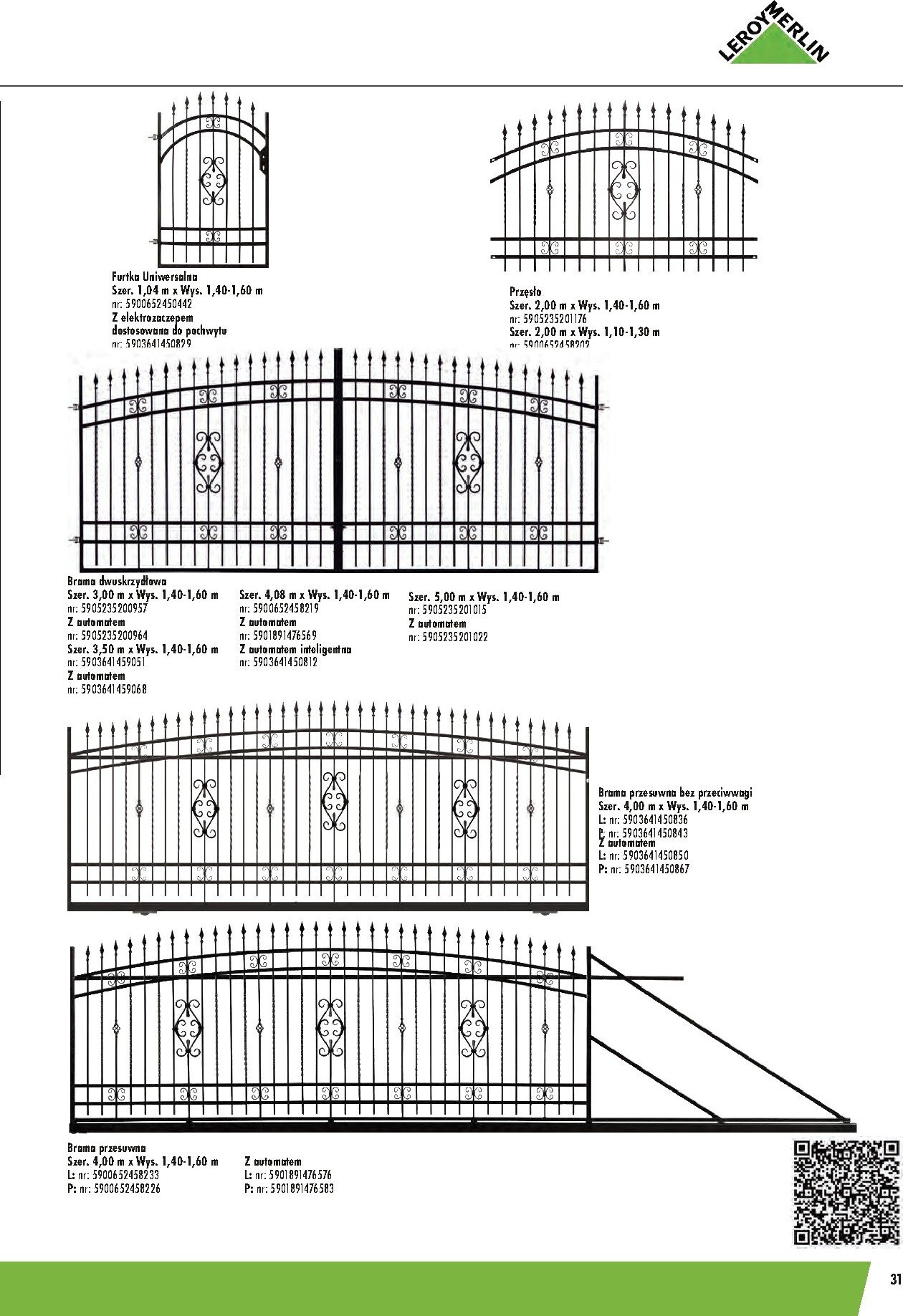 leroy-merlin - Gazetka Leroy Merlin - Ogrodzenie Polbram - ważna od 15.03.2026 do 31.12.2026 - page: 31