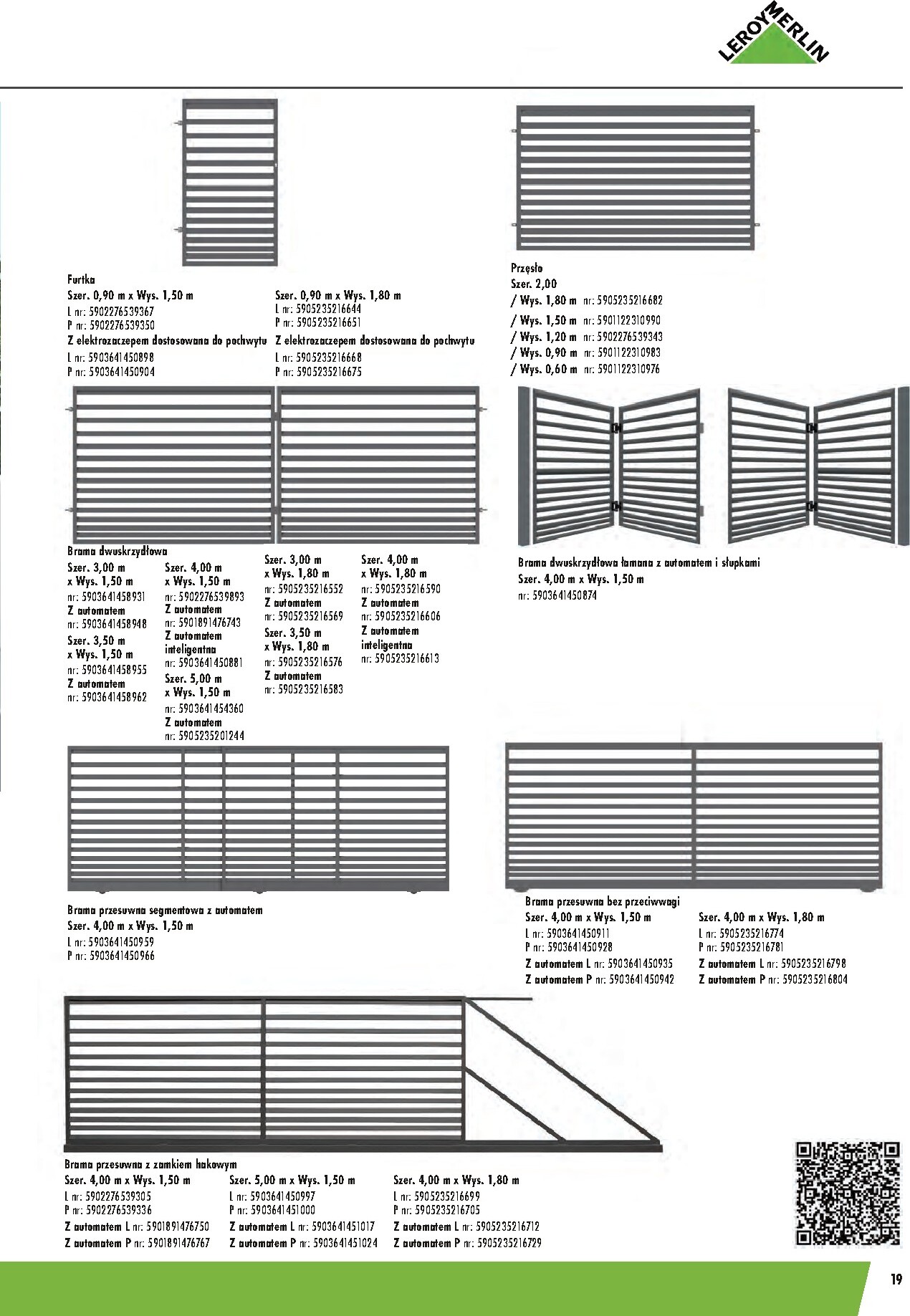 leroy-merlin - Gazetka Leroy Merlin - Ogrodzenie Polbram - ważna od 15.03.2026 do 31.12.2026 - page: 19