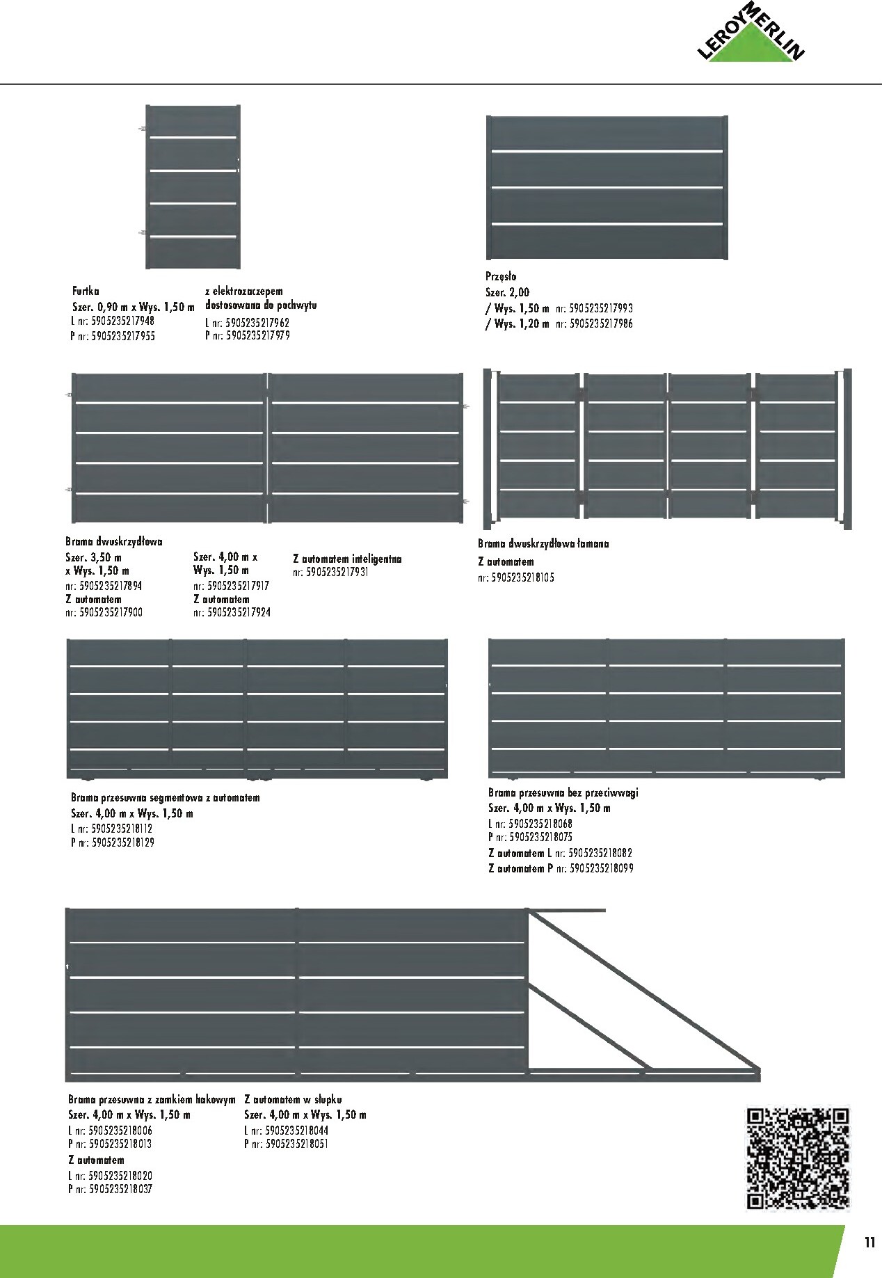 leroy-merlin - Gazetka Leroy Merlin - Ogrodzenie Polbram - ważna od 15.03.2026 do 31.12.2026 - page: 11