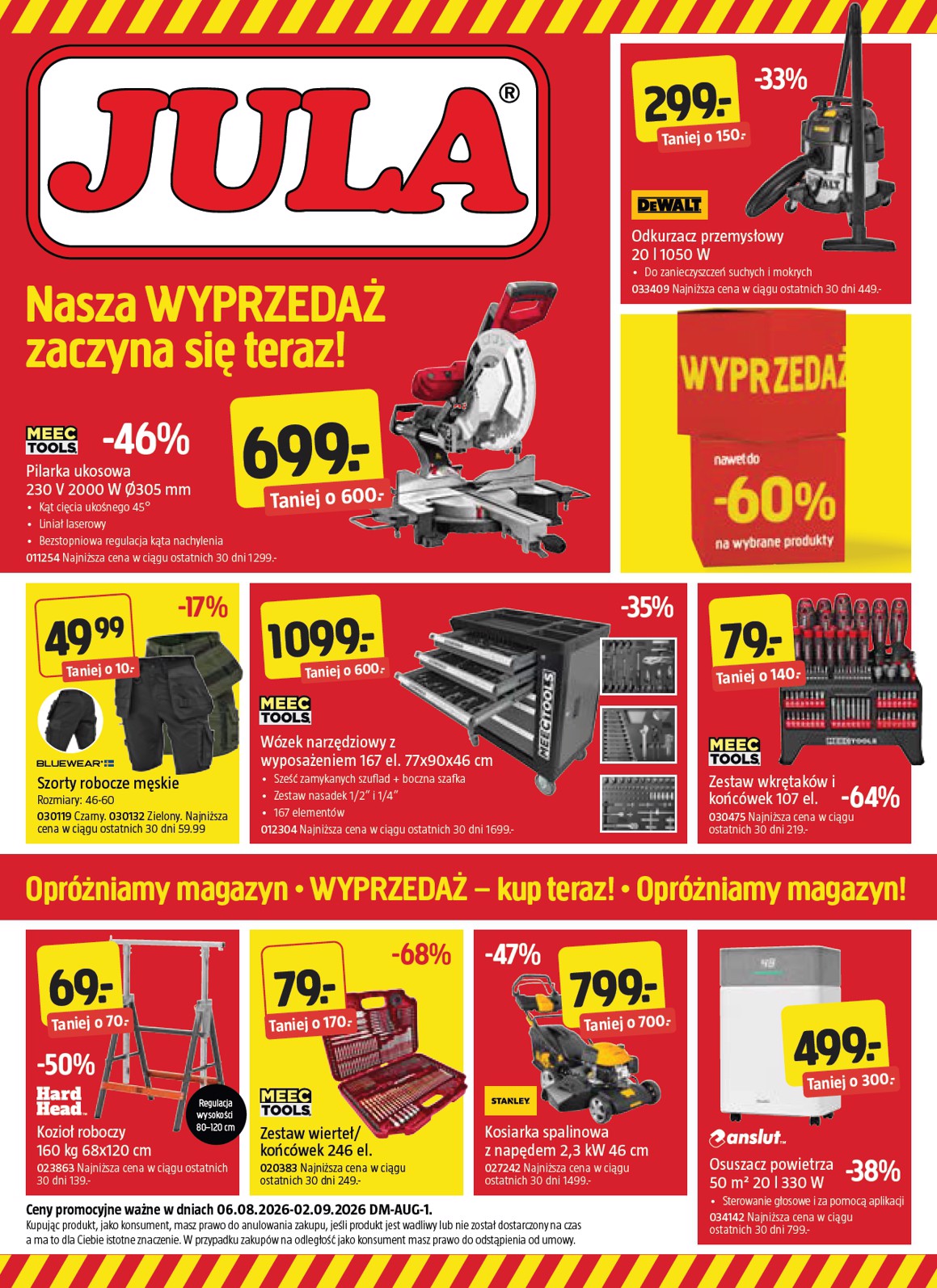 jula - Aktualna gazetka Jula ważna od 06.08.2026 do 02.09.2026 - page: 1