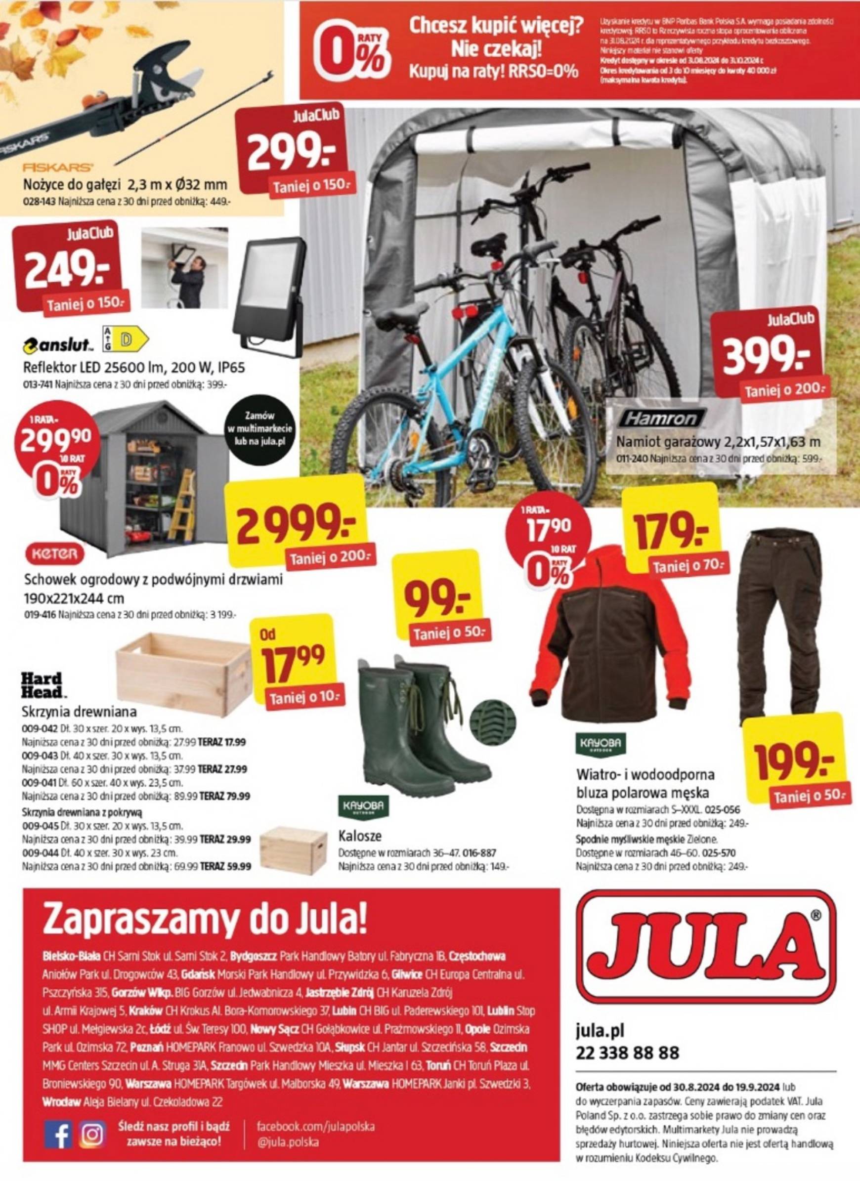 jula - Aktualna Jula gazetka ważna od 30.08. - 19.09. - page: 24