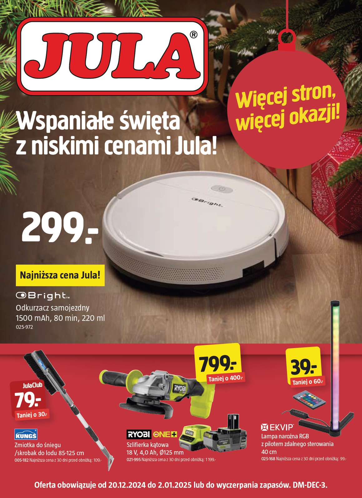 jula - Jula gazetka ważna od 20.12. - 02.01.