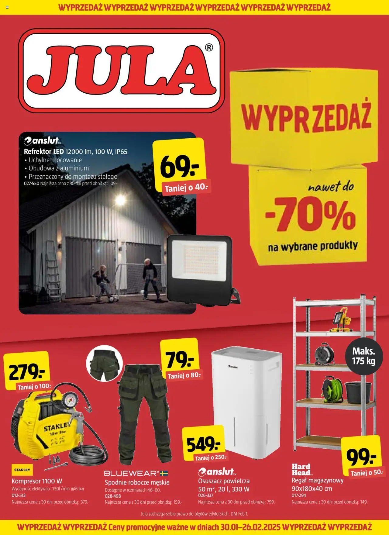 jula - Jula Gazetka 30.01.2025 - 26.02.2025