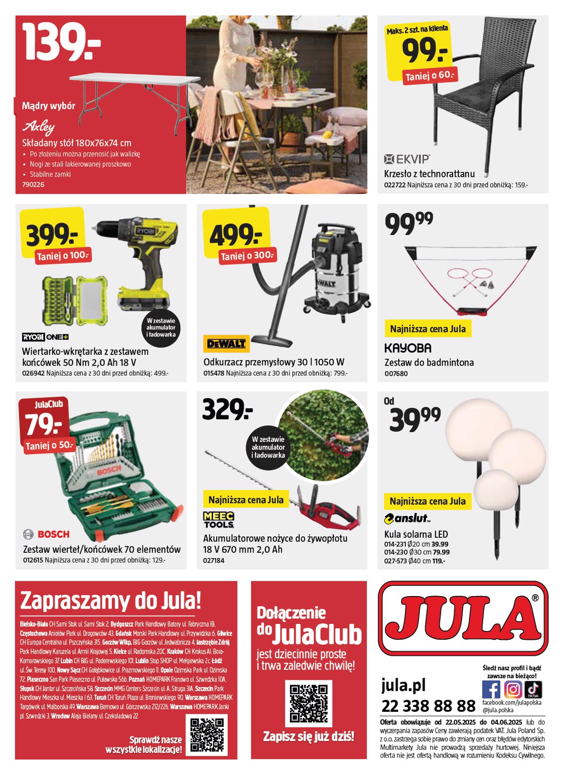 jula - Jula gazetka ważna od 22.05. - 04.06. - page: 22