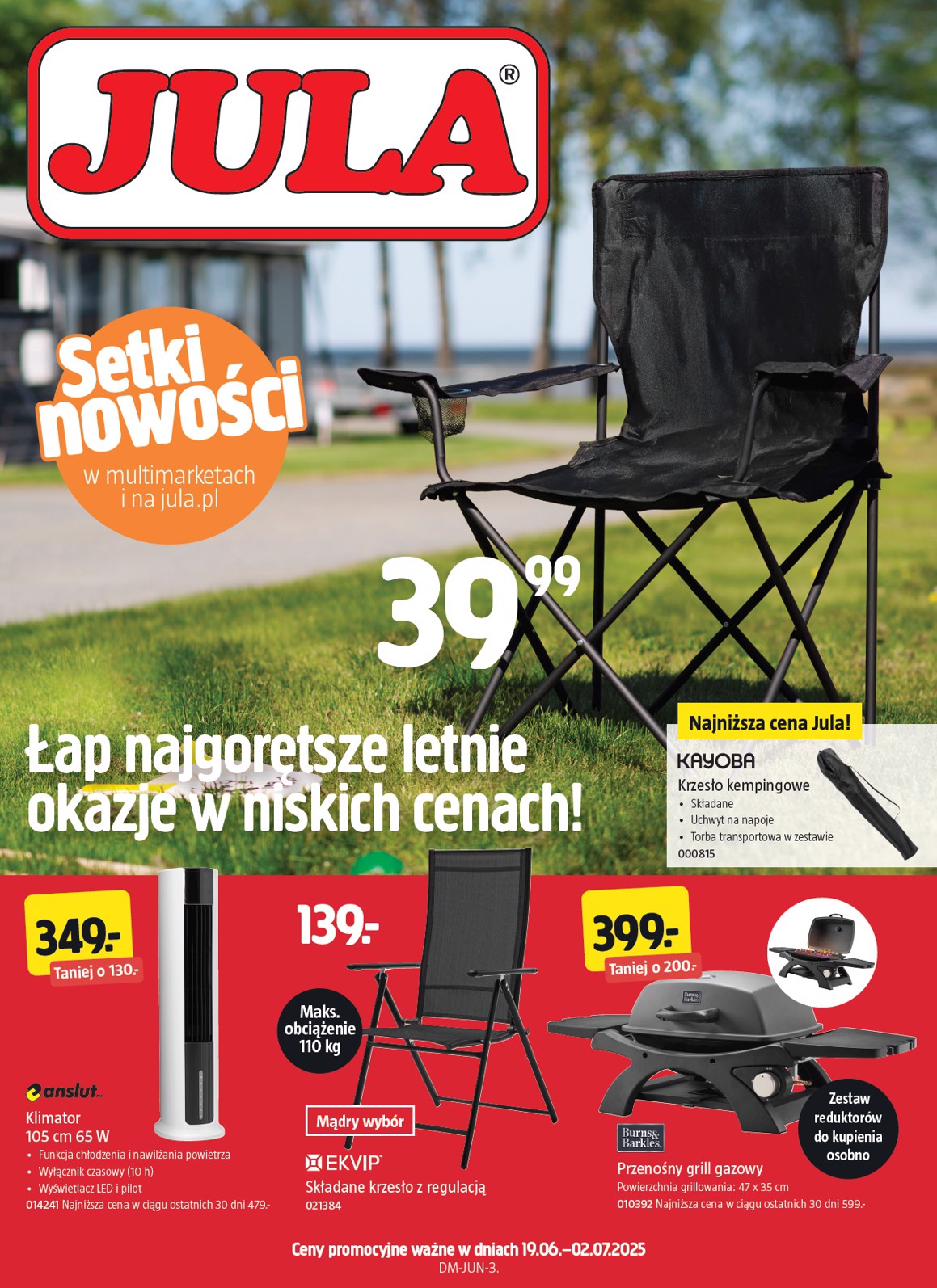 jula - Gazetka Jula ważna od 19.06. - 02.07.