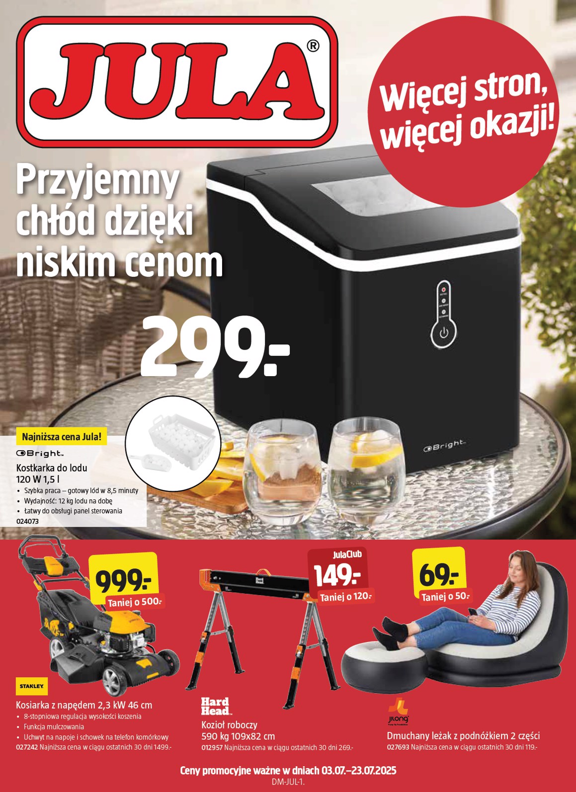 jula - Gazetka Jula ważna od 03.07. - 23.07.