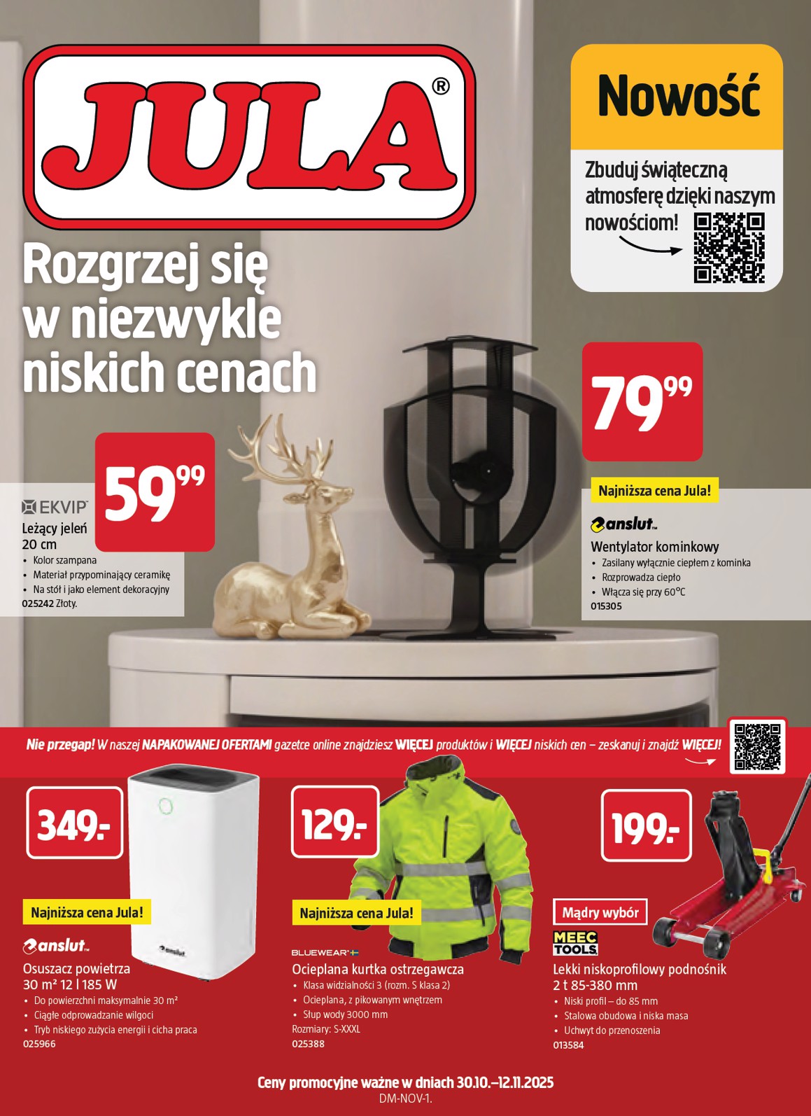 jula - Gazetka Jula - ważna od 30.10. do 12.11.