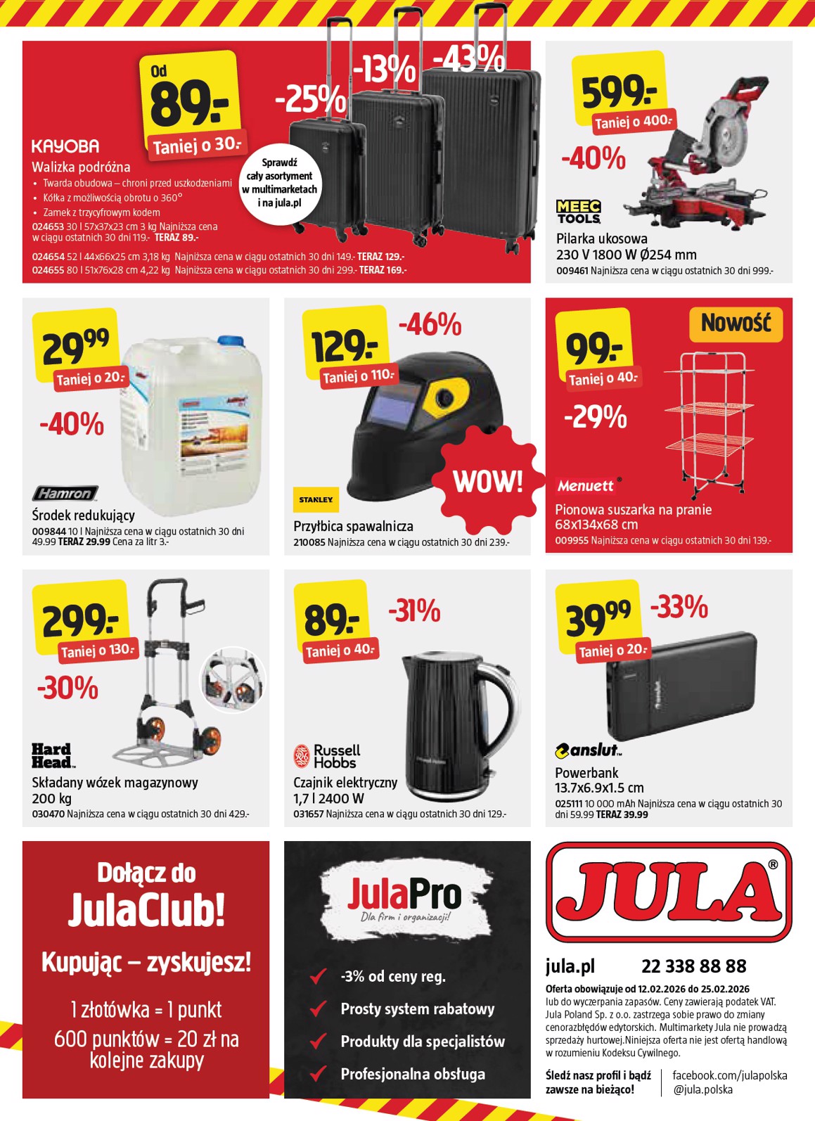 jula - Gazetka Jula - Wyprzedaż - ważna od 12.02.2026 do 25.02.2026 - page: 8