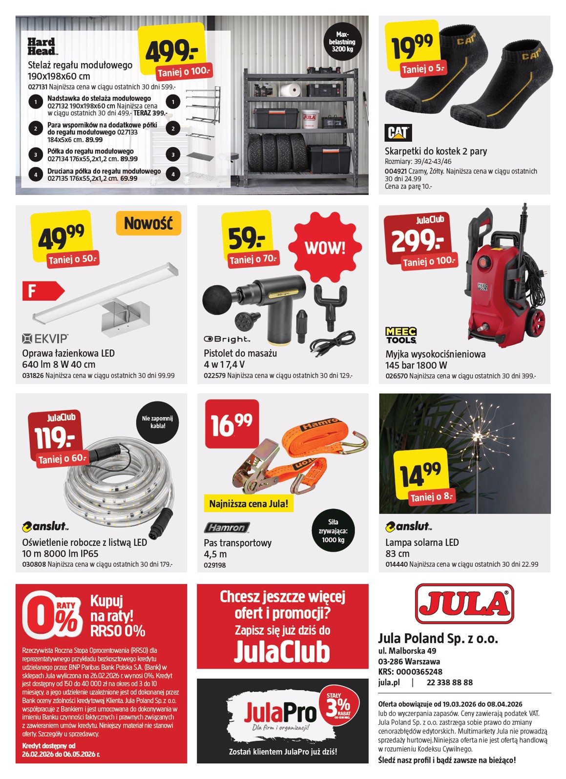jula - Gazetka Jula - ważna od 19.03.2026 do 08.04.2026 - page: 8