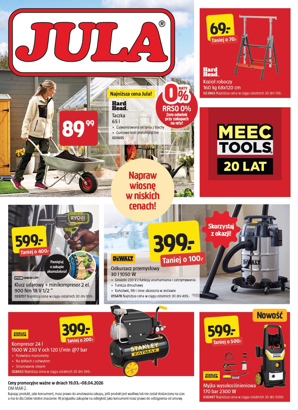 jula - Gazetka Jula - ważna od 19.03.2026 do 08.04.2026 - page: 1
