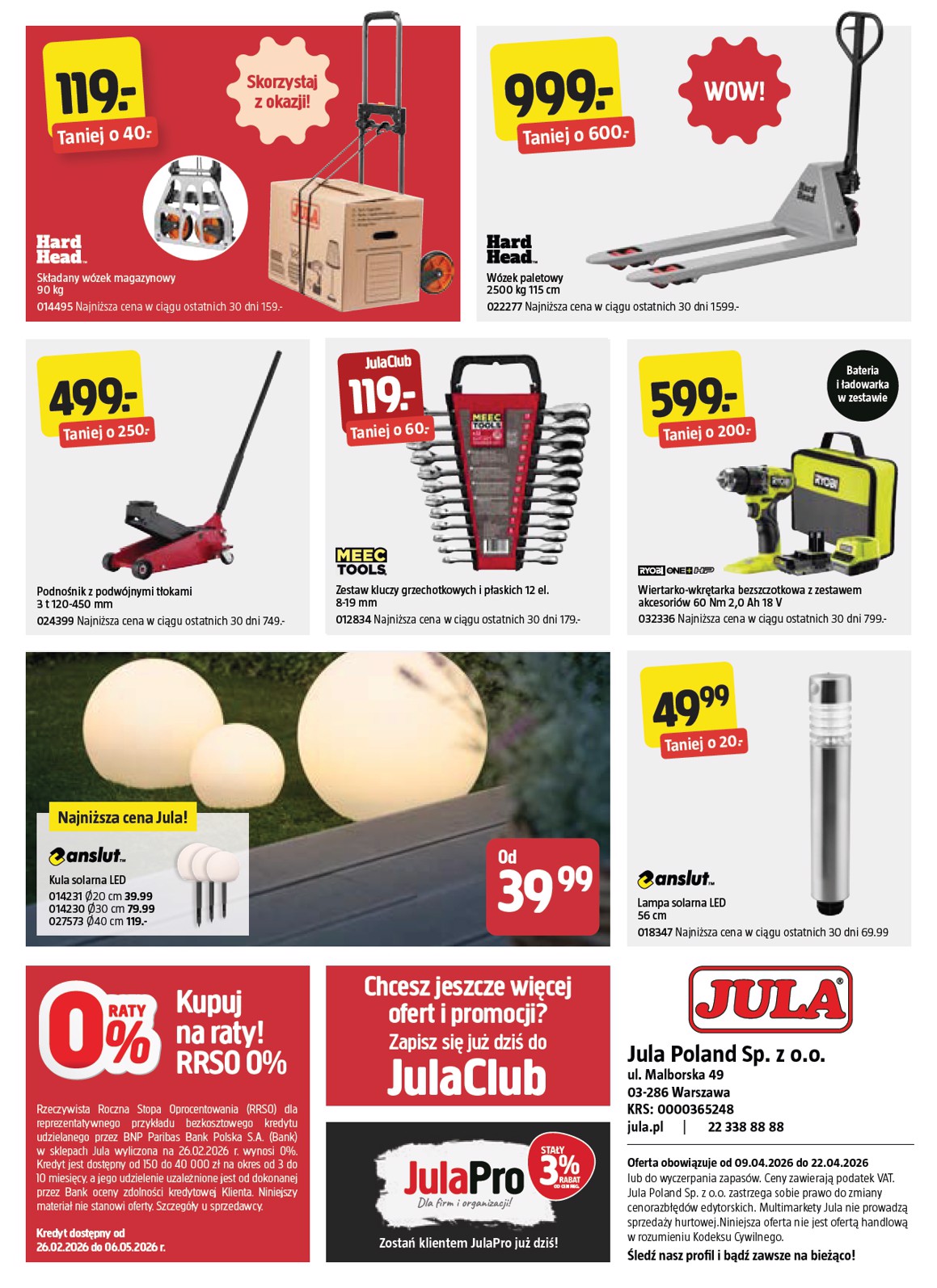 jula - Aktualna gazetka Jula ważna od 09.04.2026 do 22.04.2026 - page: 10