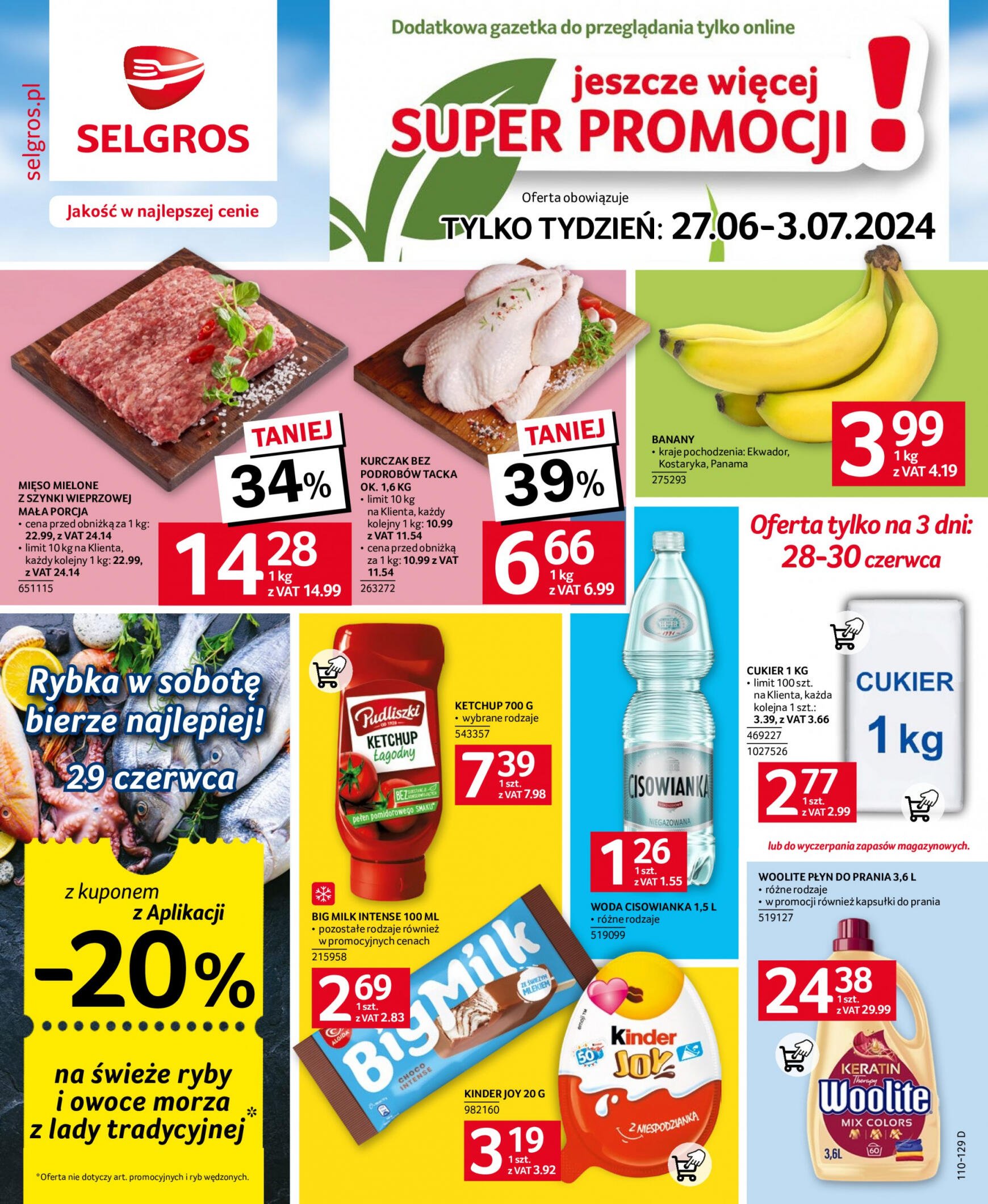 selgros - Selgros cash&carry gazetka aktualna ważna od 27.06. - 03.07. - page: 1