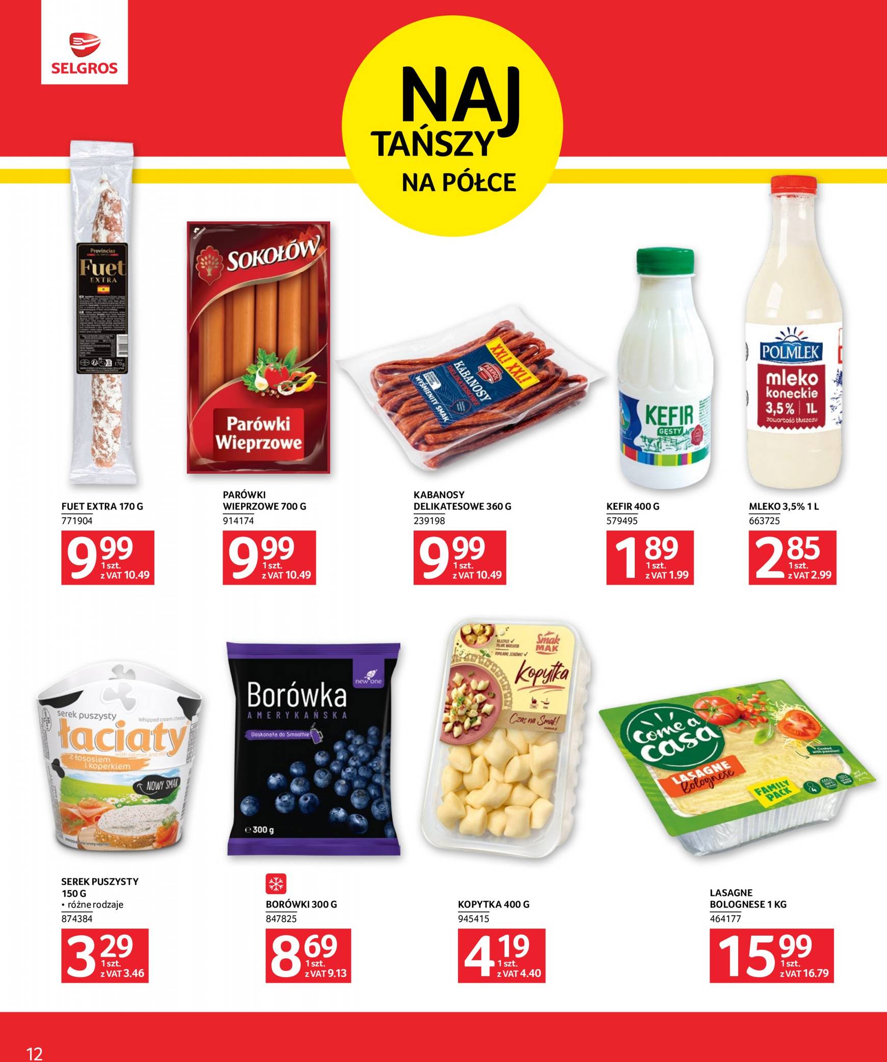 selgros - Aktualna Selgros cash&carry gazetka ważna od 29.08. - 11.09. - page: 12