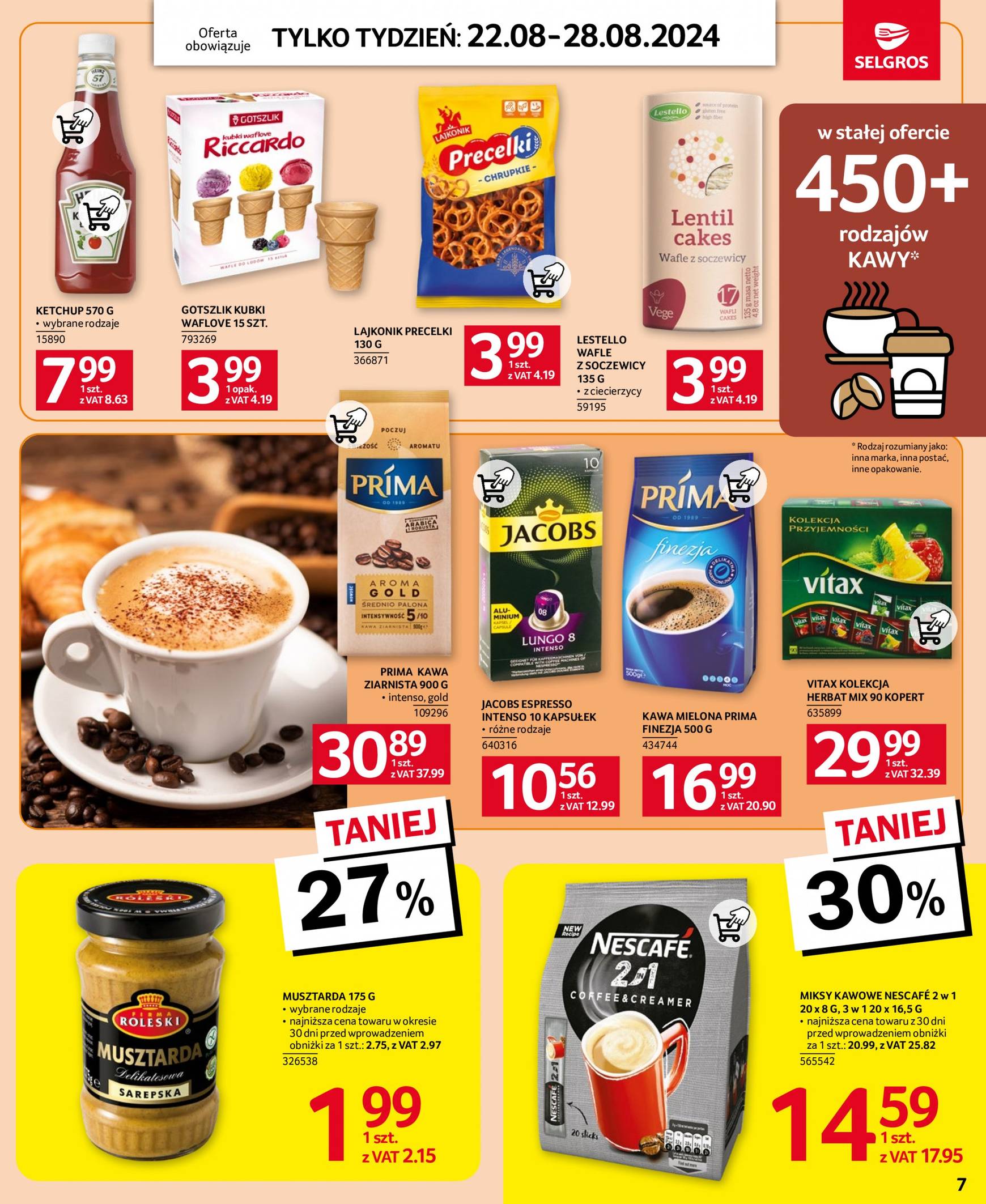 selgros - Aktualna Selgros cash&carry - Jeszcze więcej super promocji! gazetka ważna od 22.08. - 28.08. - page: 7