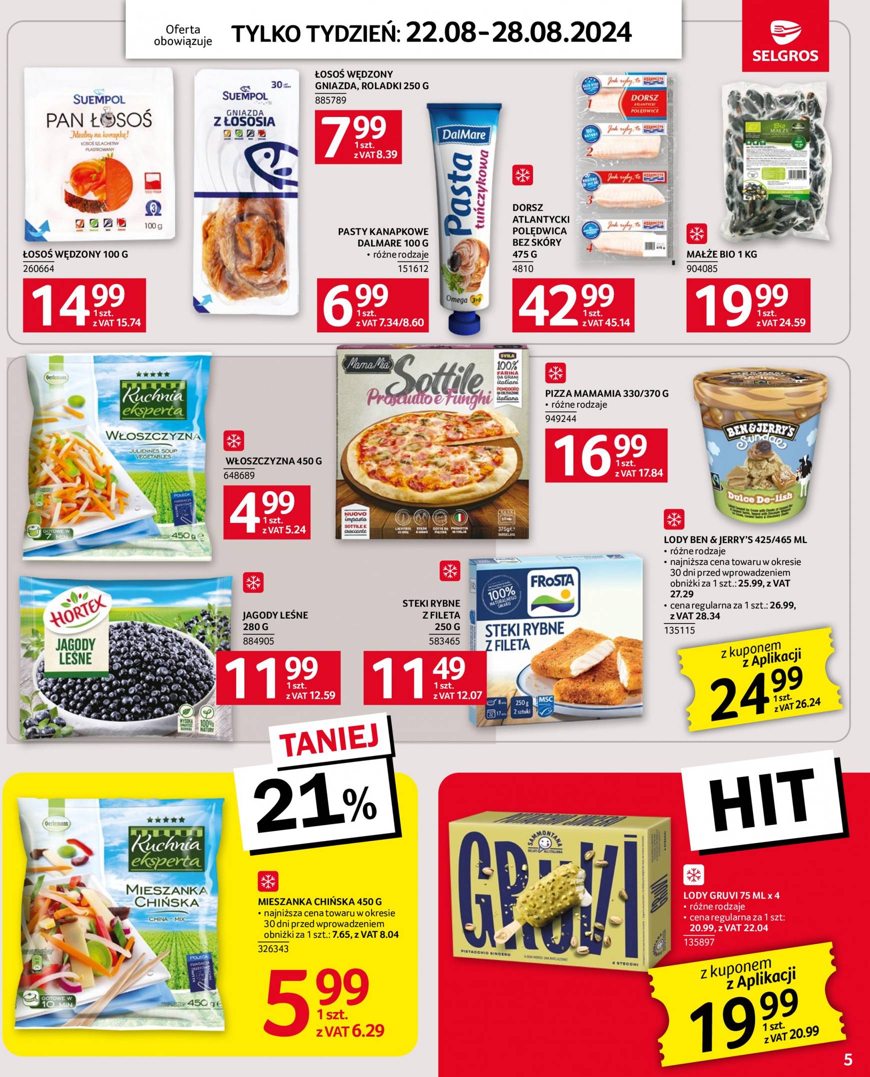 selgros - Aktualna Selgros cash&carry - Jeszcze więcej super promocji! gazetka ważna od 22.08. - 28.08. - page: 5