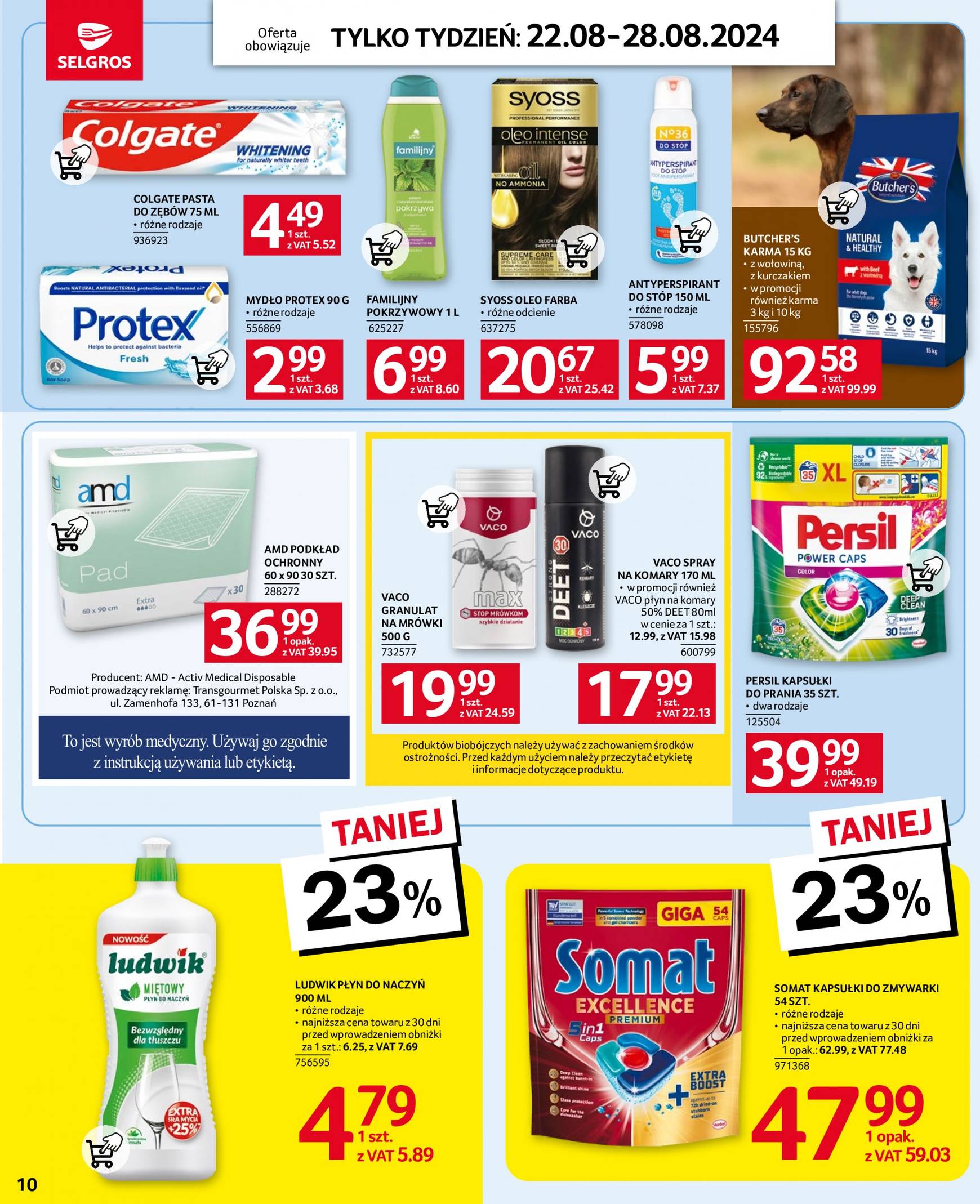 selgros - Aktualna Selgros cash&carry - Jeszcze więcej super promocji! gazetka ważna od 22.08. - 28.08. - page: 10