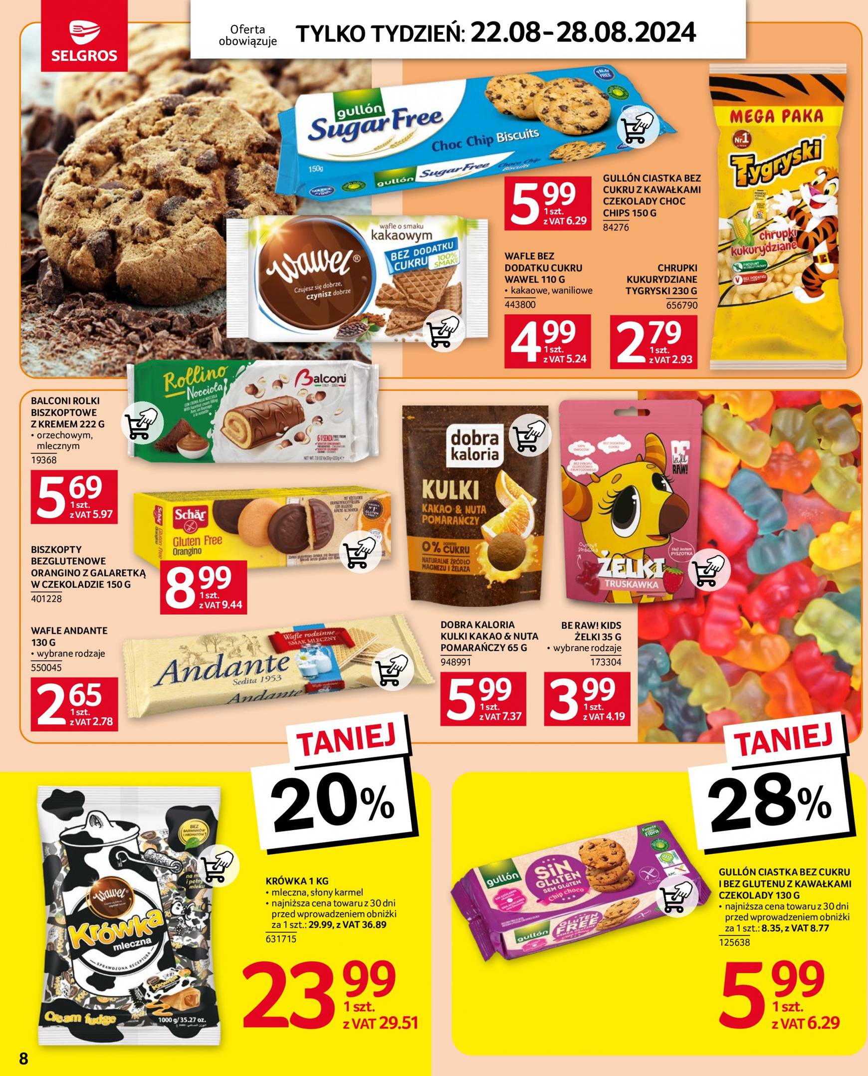 selgros - Aktualna Selgros cash&carry - Jeszcze więcej super promocji! gazetka ważna od 22.08. - 28.08. - page: 8