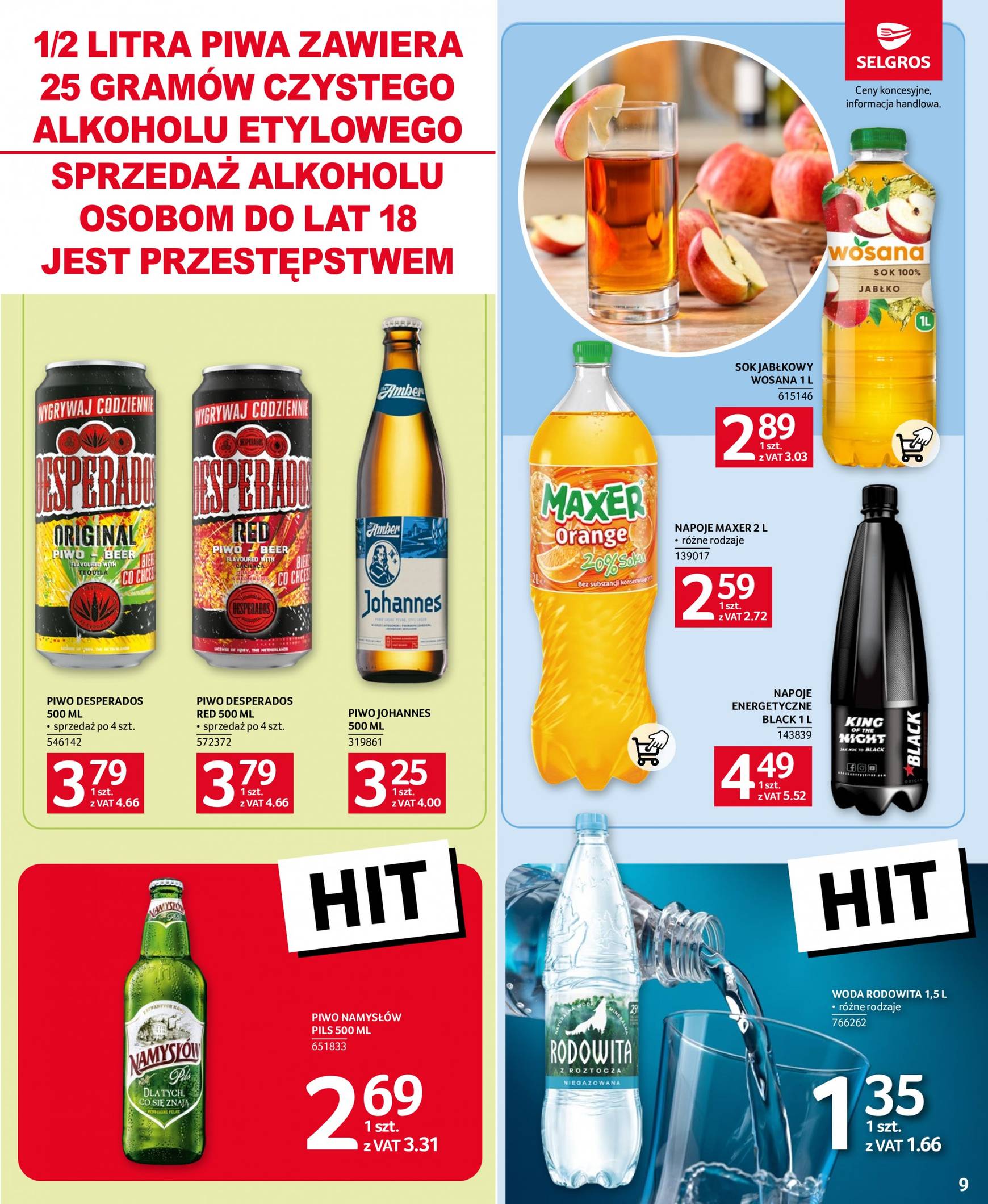 selgros - Aktualna Selgros cash&carry - Jeszcze więcej super promocji! gazetka ważna od 22.08. - 28.08. - page: 9