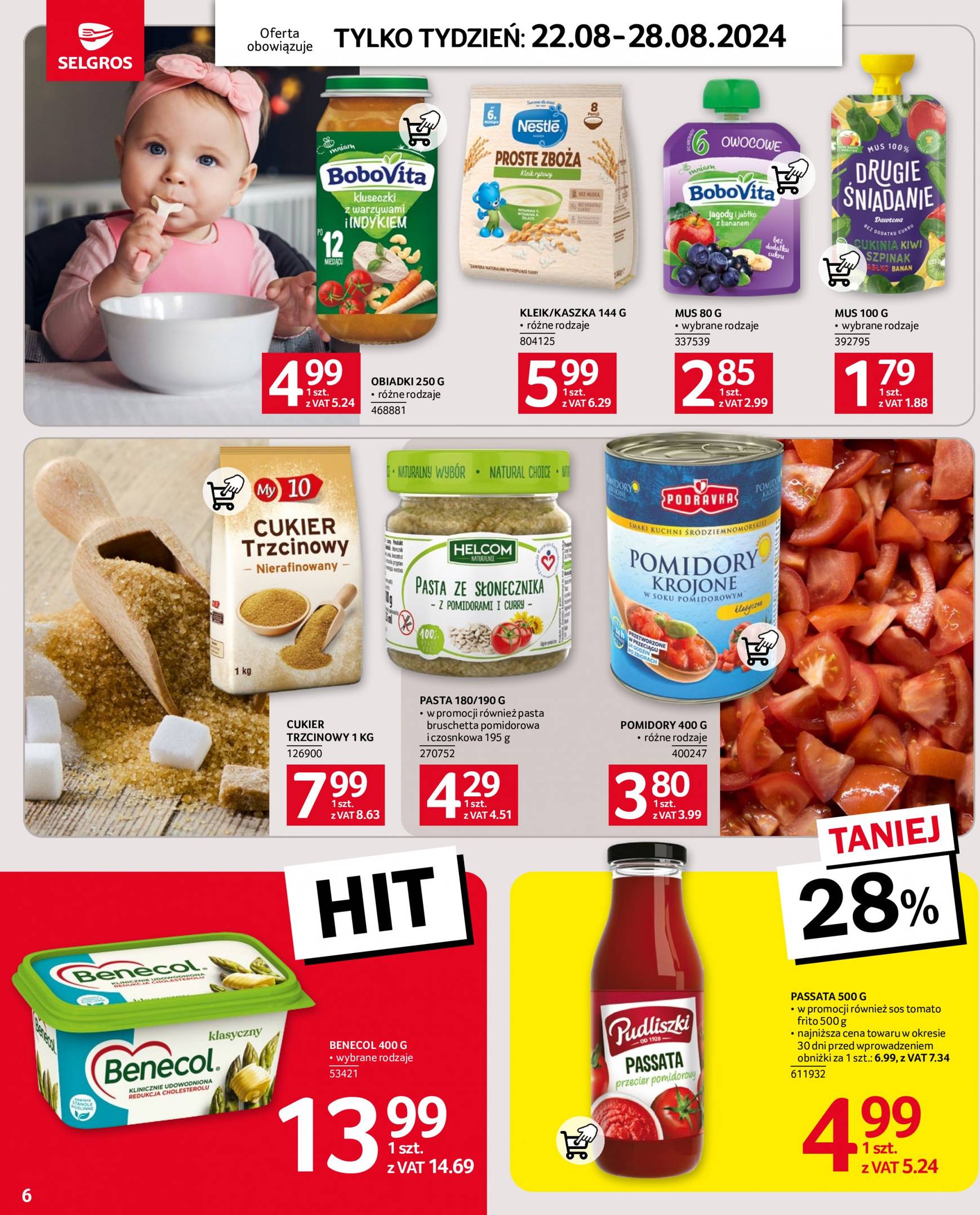 selgros - Aktualna Selgros cash&carry - Jeszcze więcej super promocji! gazetka ważna od 22.08. - 28.08. - page: 6