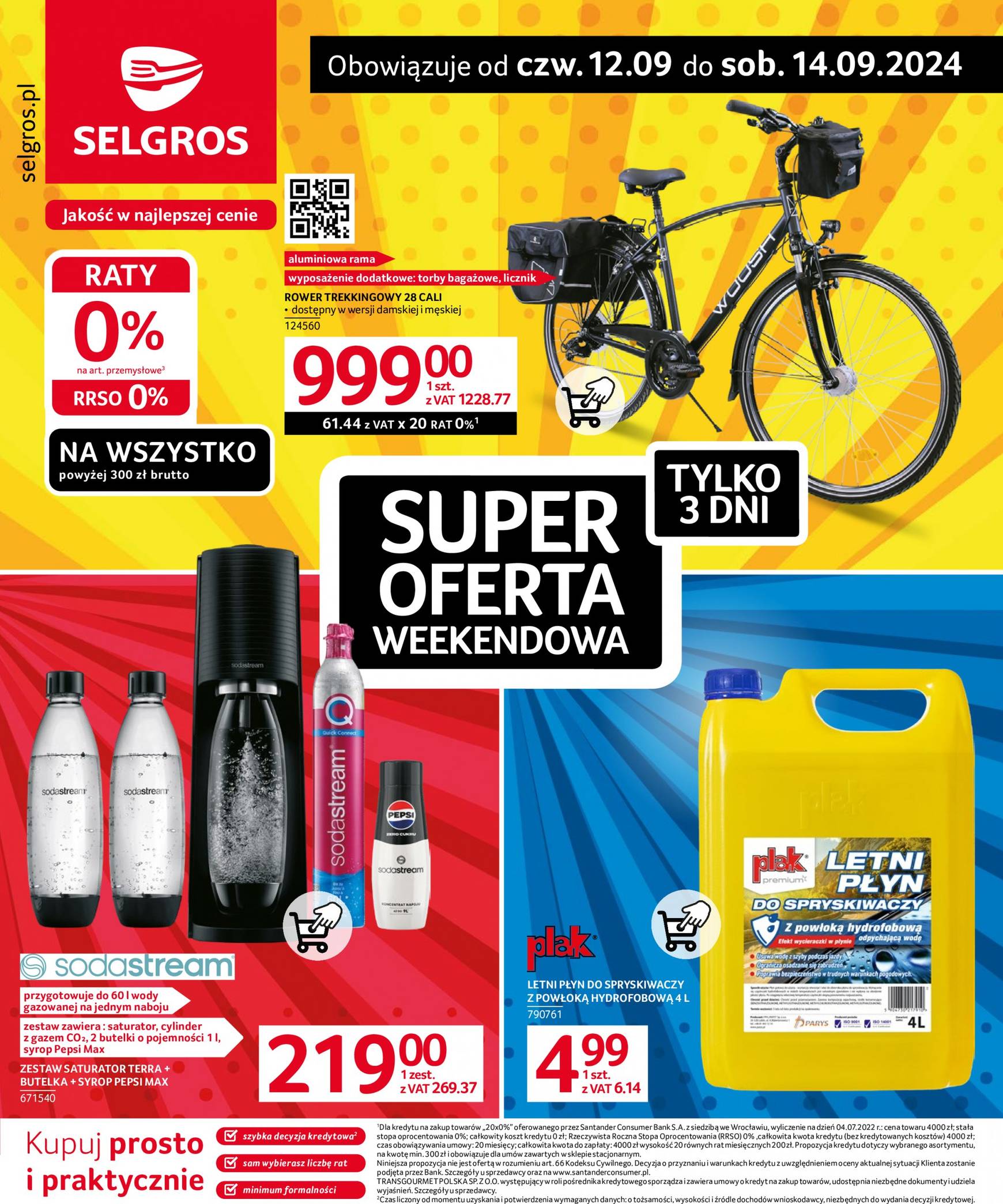 selgros - Aktualna Selgros cash&carry - Super Oferta Weekendowa gazetka ważna od 12.09. - 14.09.