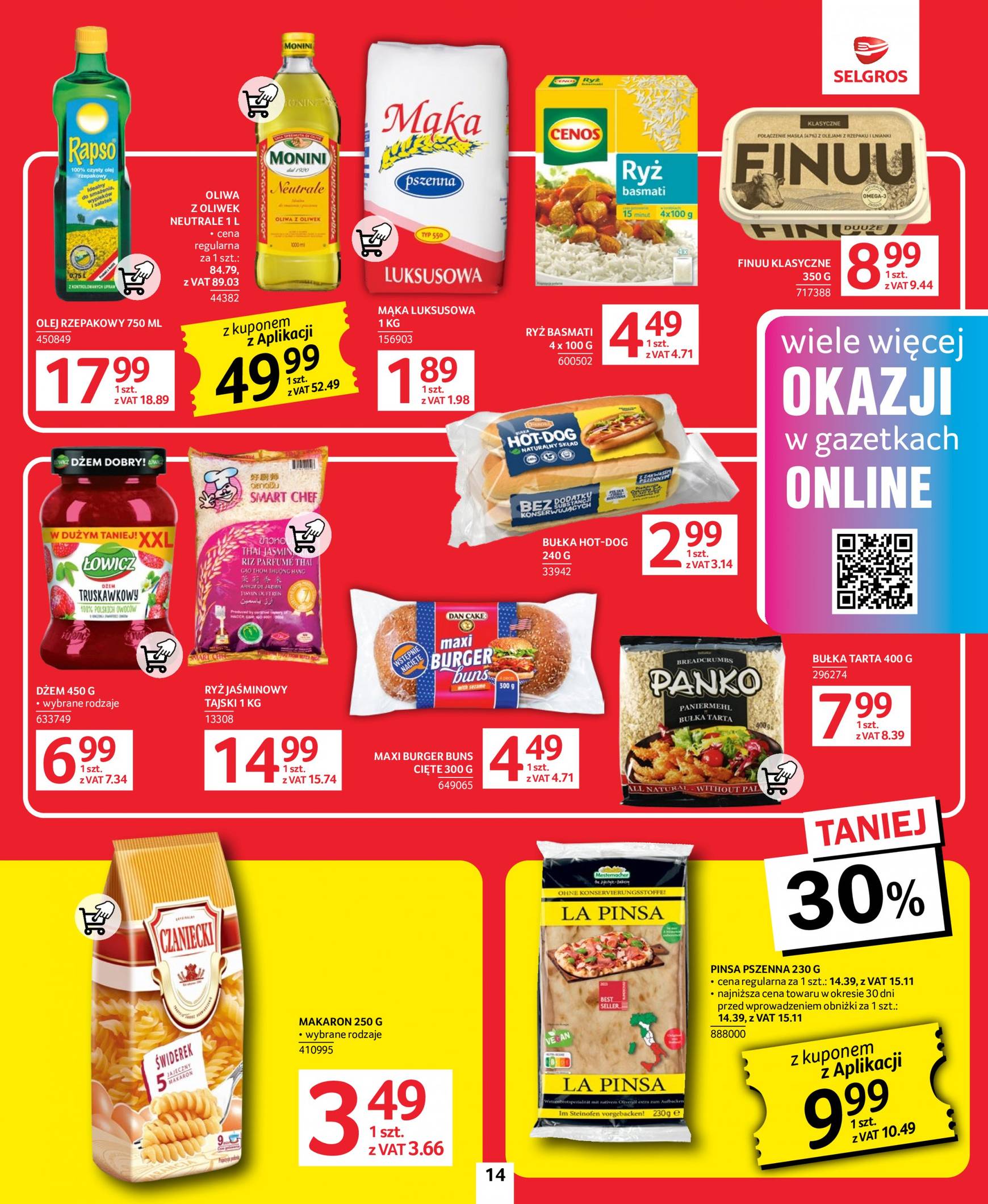 selgros - Aktualna Selgros cash&carry - Extra Oferta gazetka ważna od 05.09. - 11.09. - page: 14