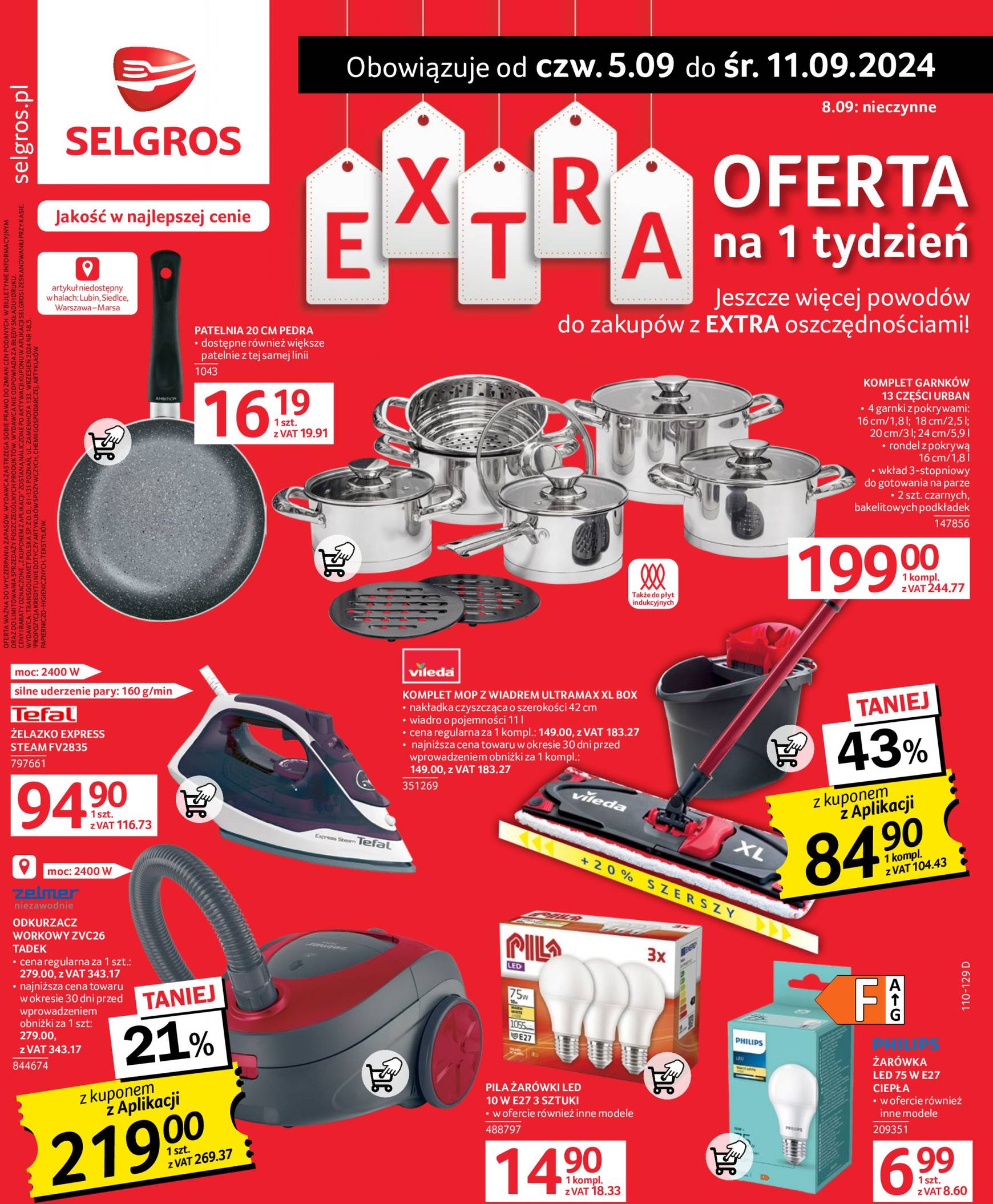 selgros - Aktualna Selgros cash&carry - Extra Oferta gazetka ważna od 05.09. - 11.09. - page: 26