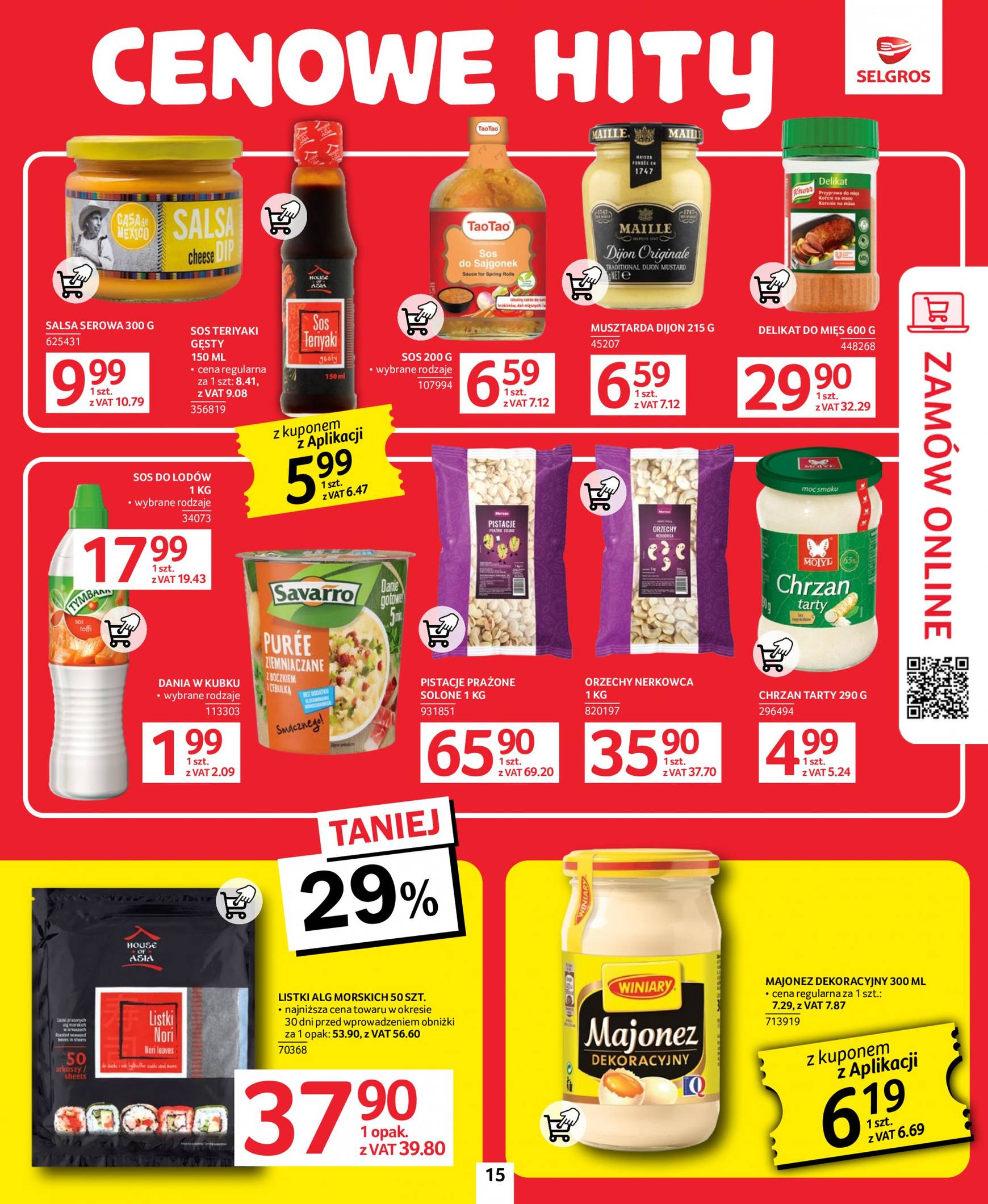 selgros - Aktualna Selgros cash&carry - Extra Oferta gazetka ważna od 05.09. - 11.09. - page: 15