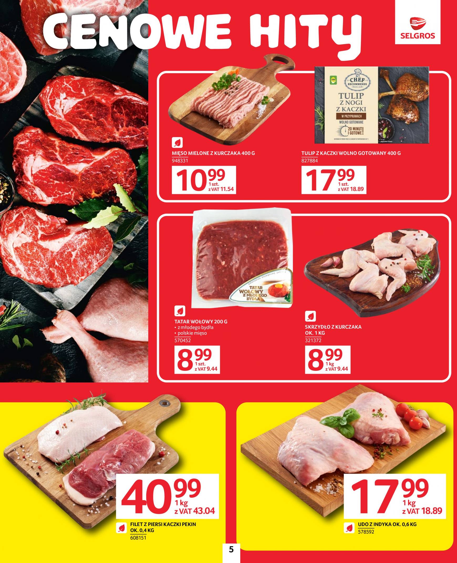 selgros - Aktualna Selgros cash&carry - Extra Oferta gazetka ważna od 05.09. - 11.09. - page: 5