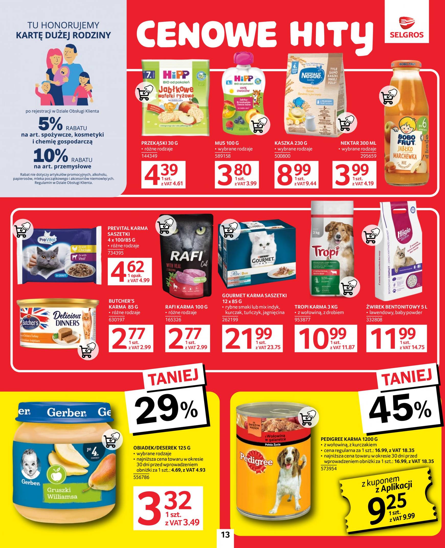 selgros - Aktualna Selgros cash&carry - Extra Oferta gazetka ważna od 05.09. - 11.09. - page: 13