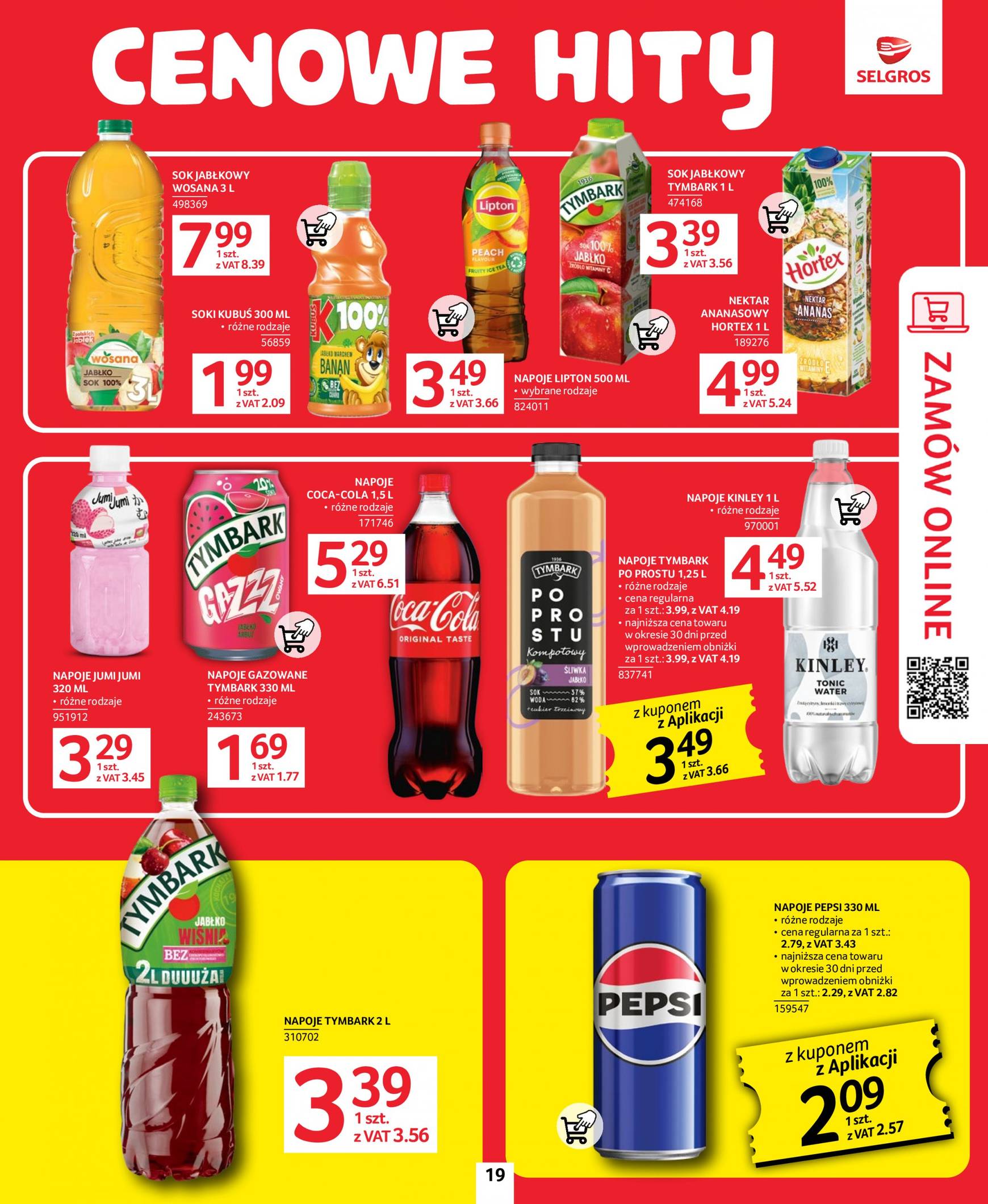 selgros - Aktualna Selgros cash&carry - Extra Oferta gazetka ważna od 05.09. - 11.09. - page: 19