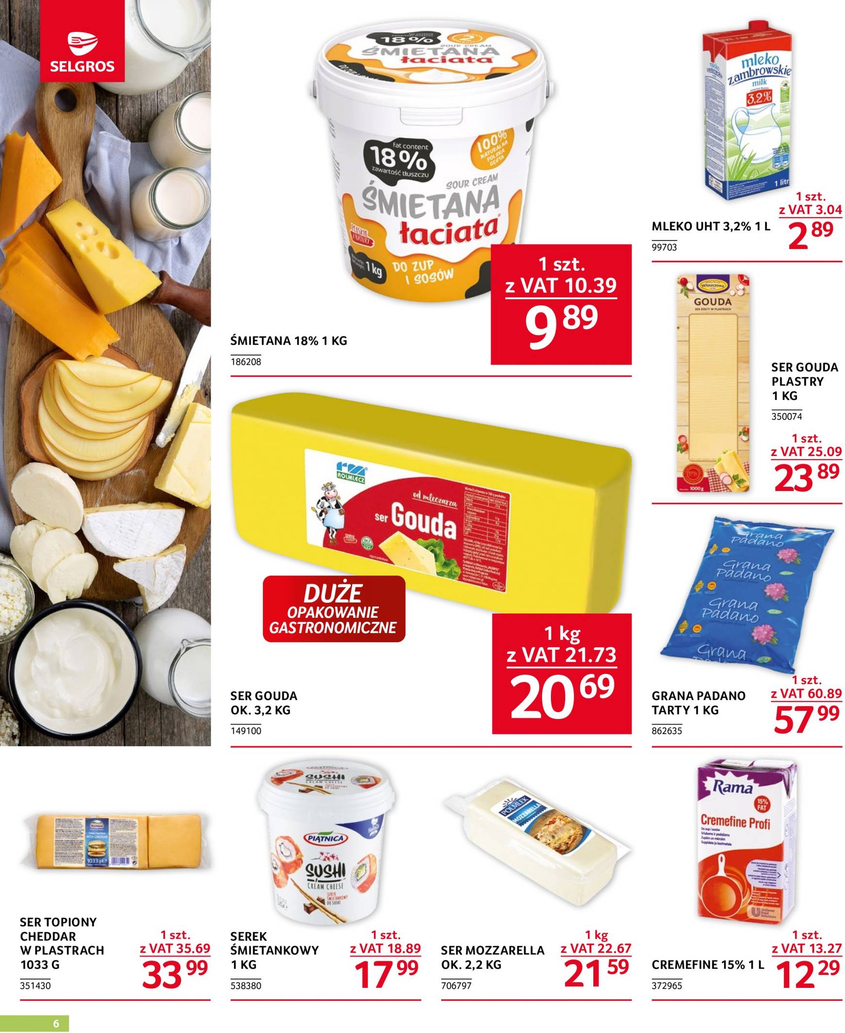 selgros - Aktualna Selgros cash&carry - Oferta dla gastronomii gazetka ważna od 26.09. - 09.10. - page: 6