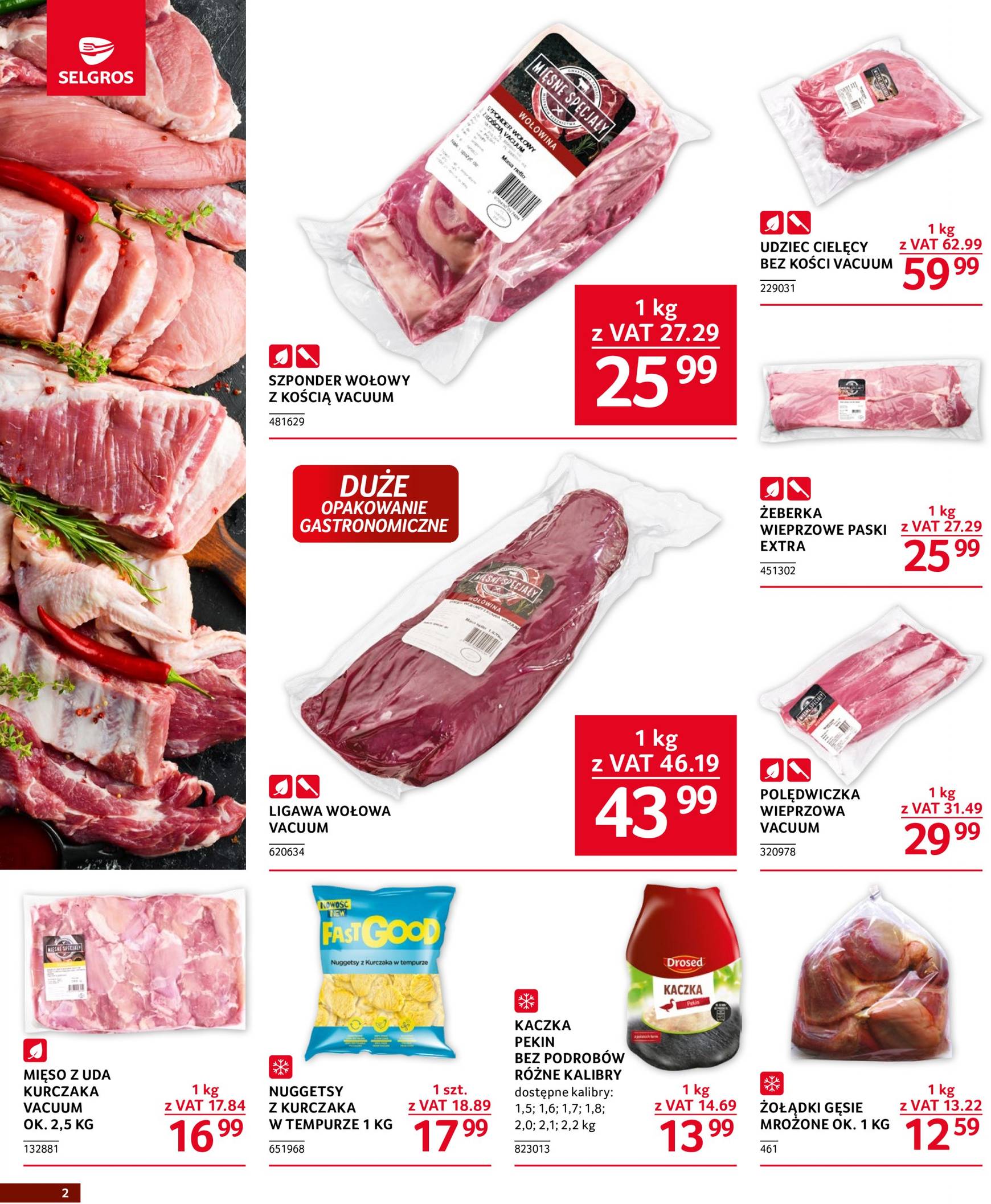 selgros - Aktualna Selgros cash&carry - Oferta dla gastronomii gazetka ważna od 26.09. - 09.10. - page: 2