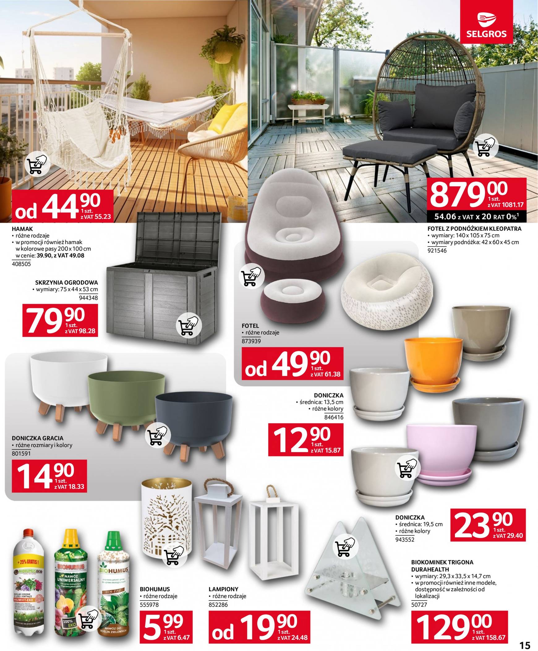 selgros - Aktualna Selgros cash&carry - Katalog Home&Deco gazetka ważna od 26.09. - 09.10. - page: 15