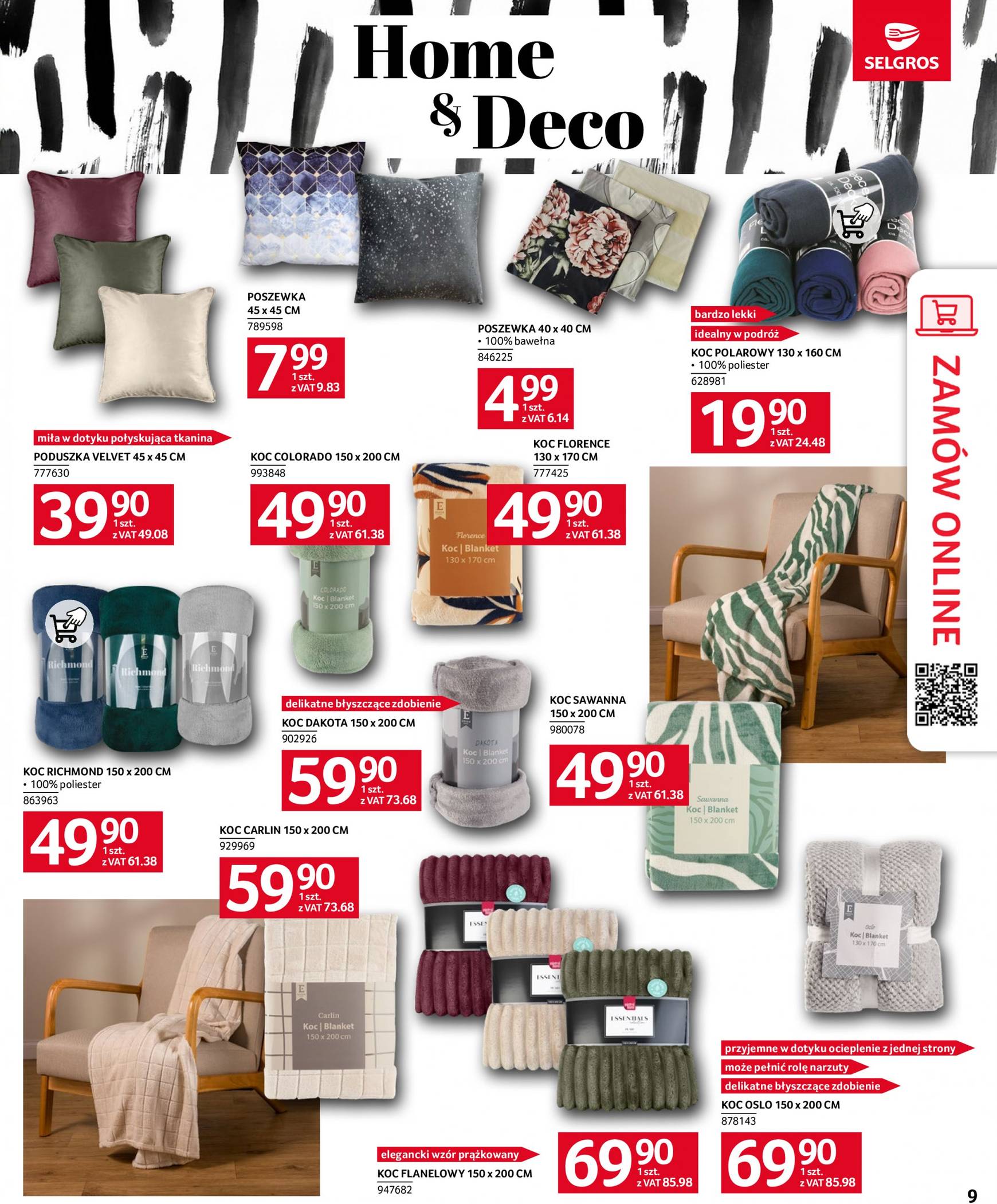 selgros - Aktualna Selgros cash&carry - Katalog Home&Deco gazetka ważna od 26.09. - 09.10. - page: 9