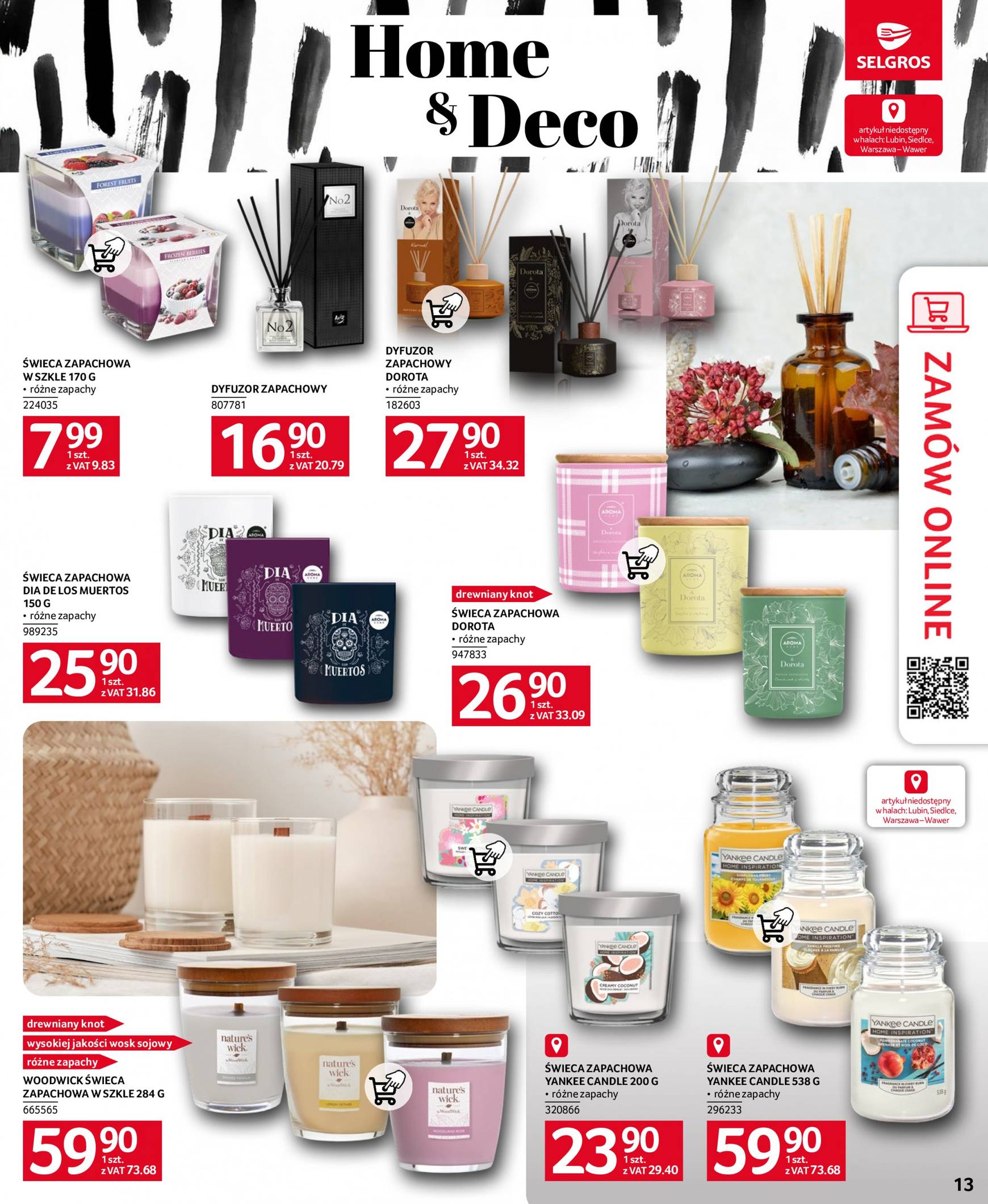 selgros - Aktualna Selgros cash&carry - Katalog Home&Deco gazetka ważna od 26.09. - 09.10. - page: 13