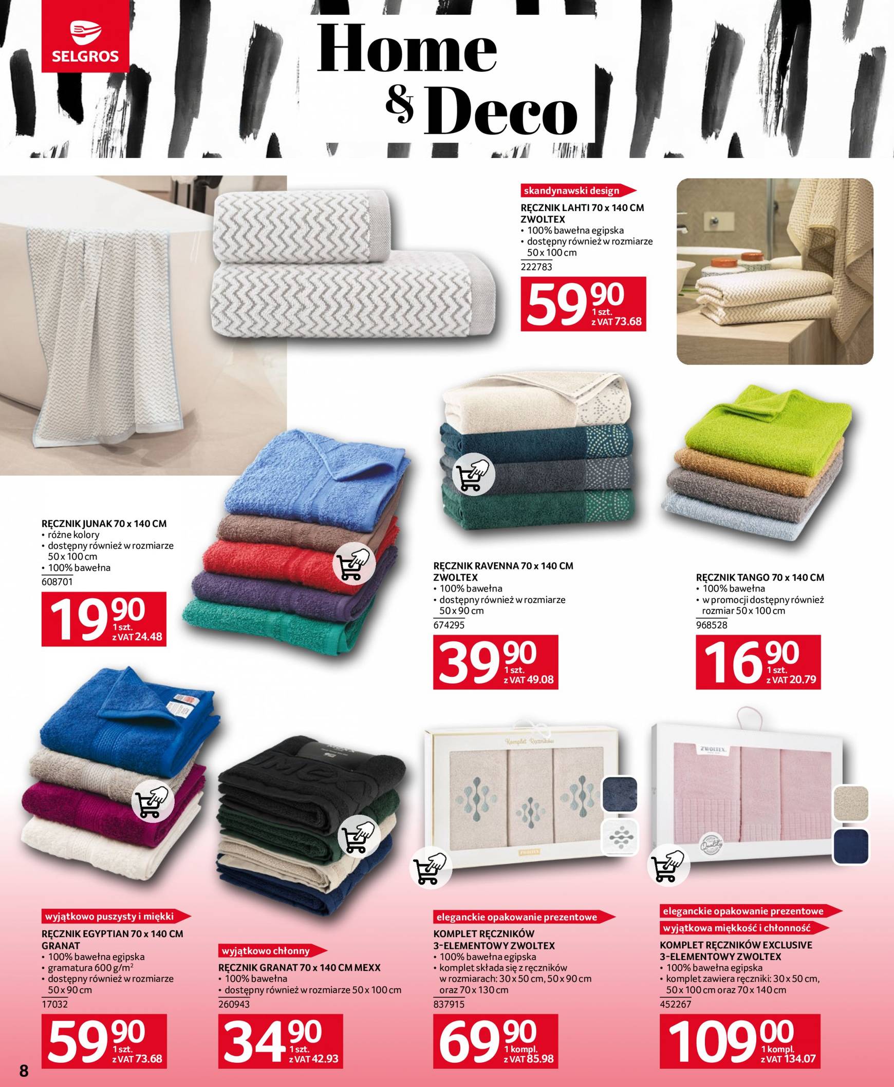 selgros - Aktualna Selgros cash&carry - Katalog Home&Deco gazetka ważna od 26.09. - 09.10. - page: 8