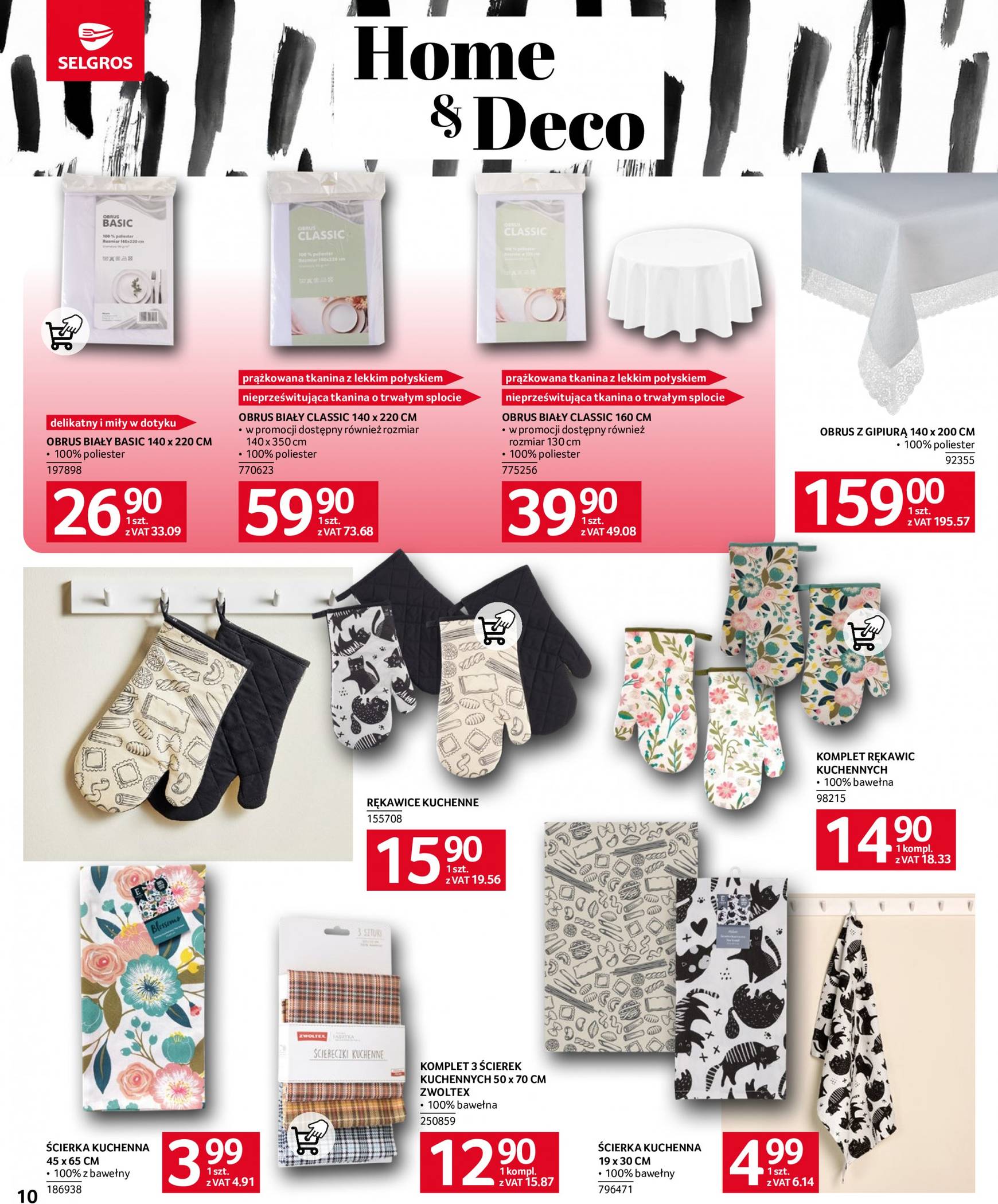 selgros - Aktualna Selgros cash&carry - Katalog Home&Deco gazetka ważna od 26.09. - 09.10. - page: 10