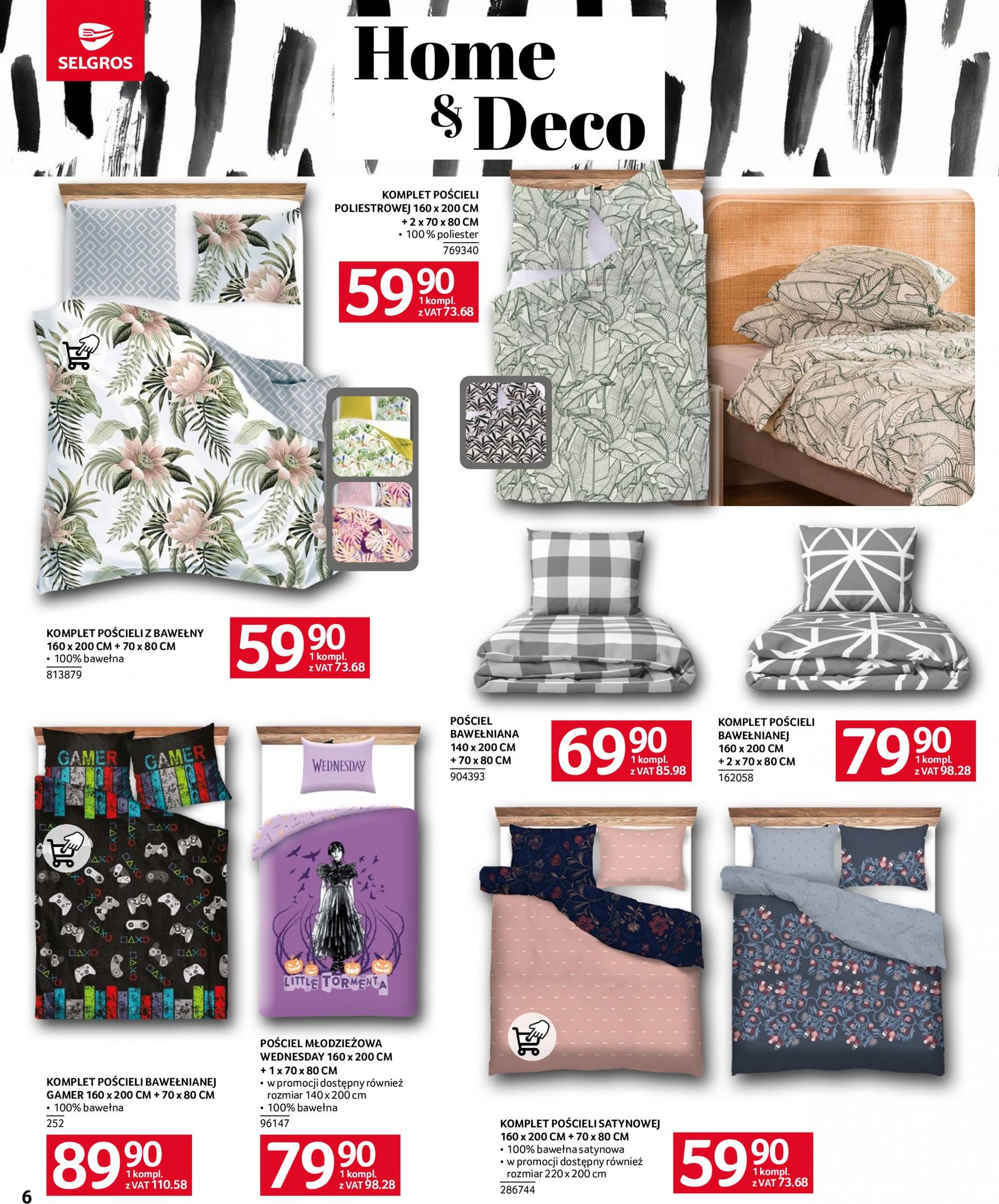 selgros - Aktualna Selgros cash&carry - Katalog Home&Deco gazetka ważna od 26.09. - 09.10. - page: 6