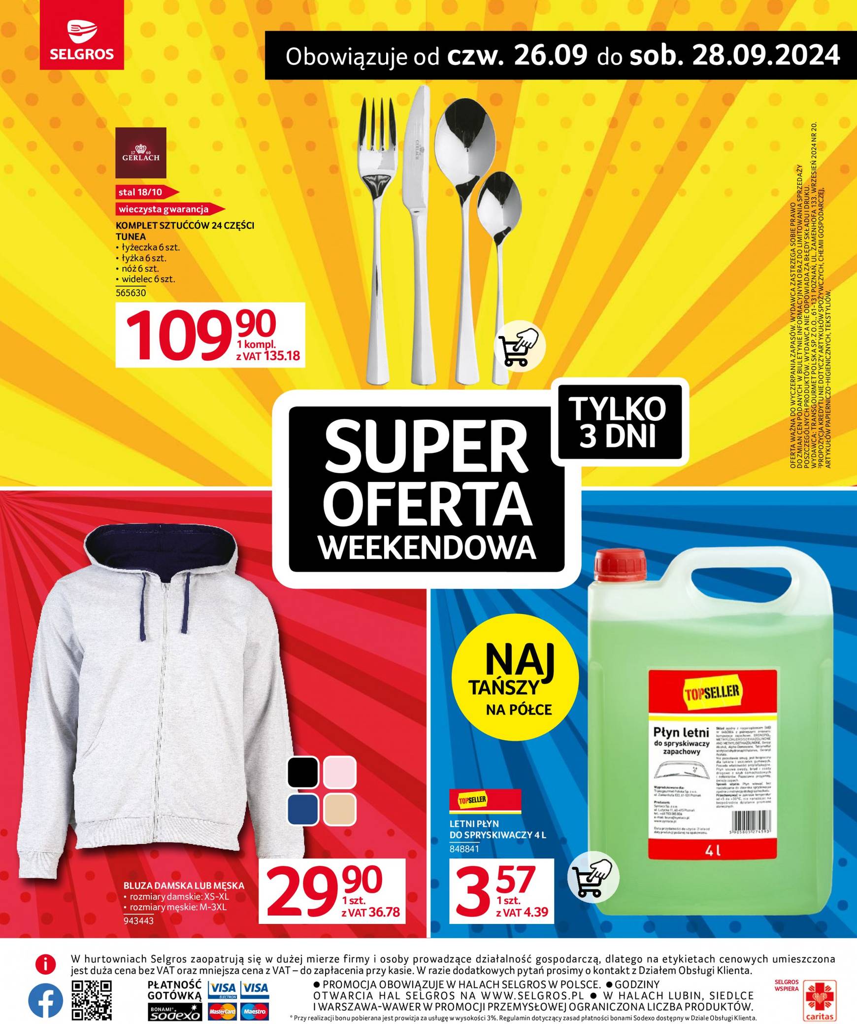 selgros - Aktualna Selgros cash&carry - Super oferta na 3 dni gazetka ważna od 26.09. - 28.09. - page: 2