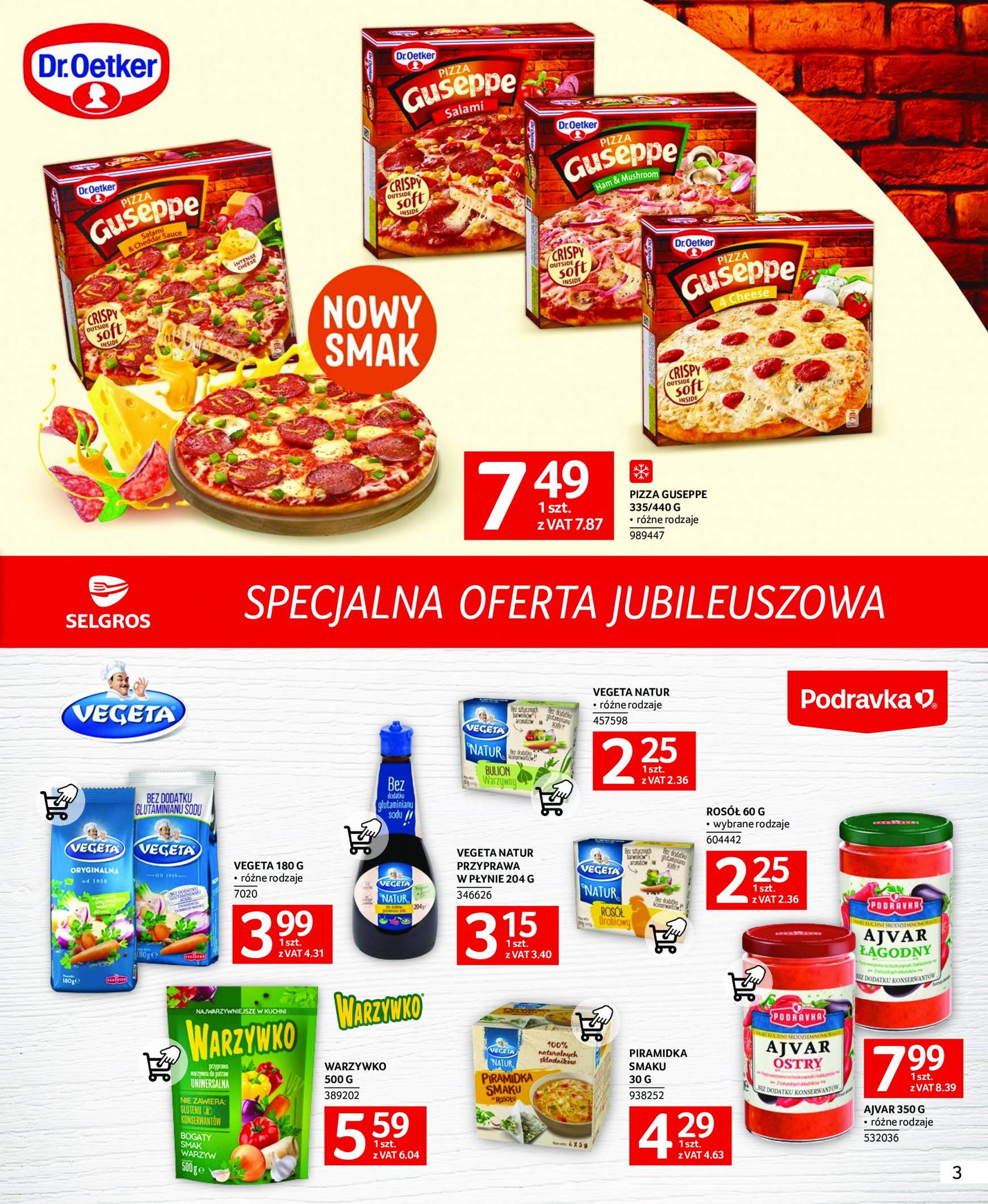 selgros - Aktualna Selgros cash&carry - Specjalna Oferta Jubileuszowa gazetka ważna od 26.09. - 09.10. - page: 3