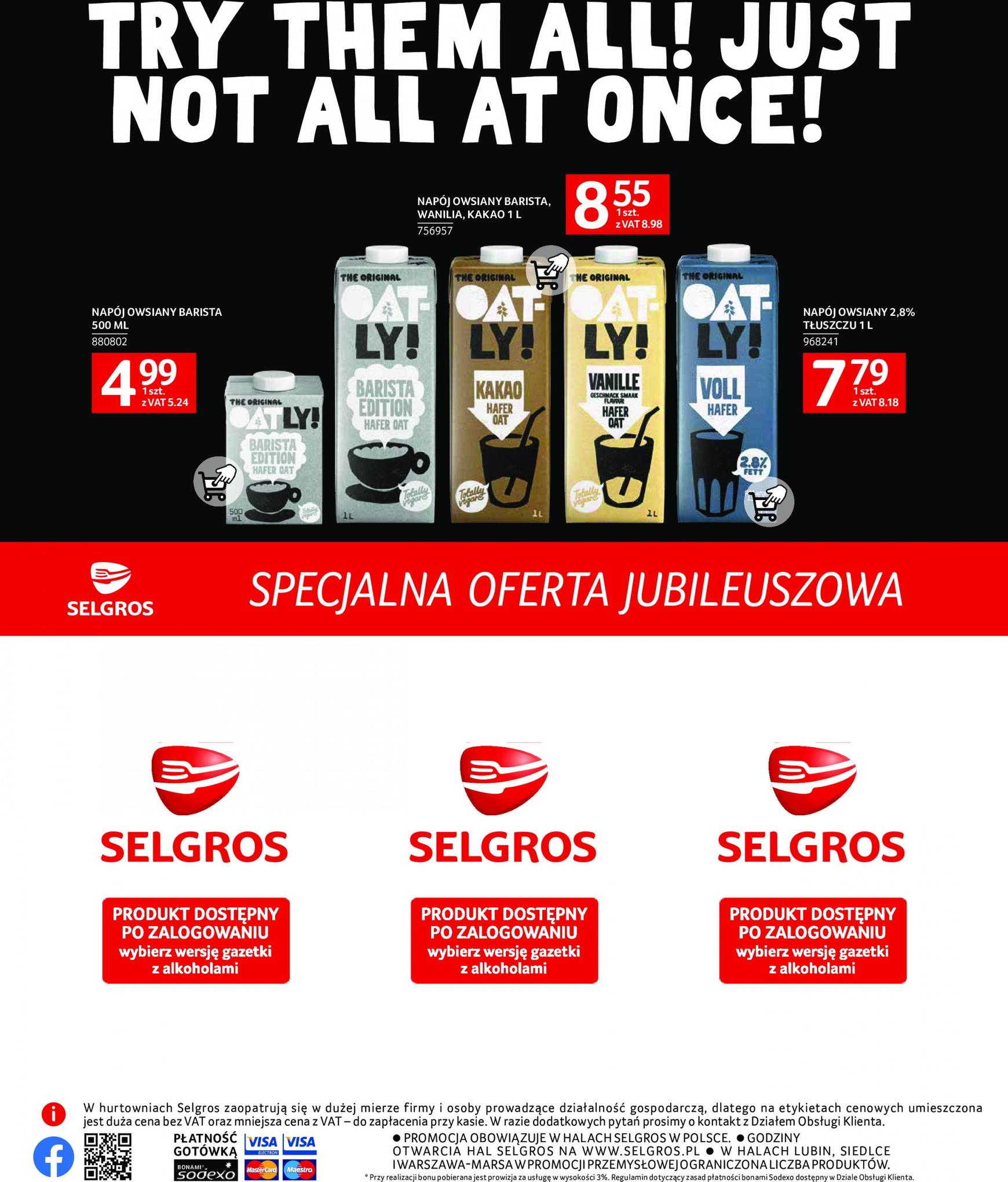 selgros - Aktualna Selgros cash&carry - Specjalna Oferta Jubileuszowa gazetka ważna od 26.09. - 09.10. - page: 7