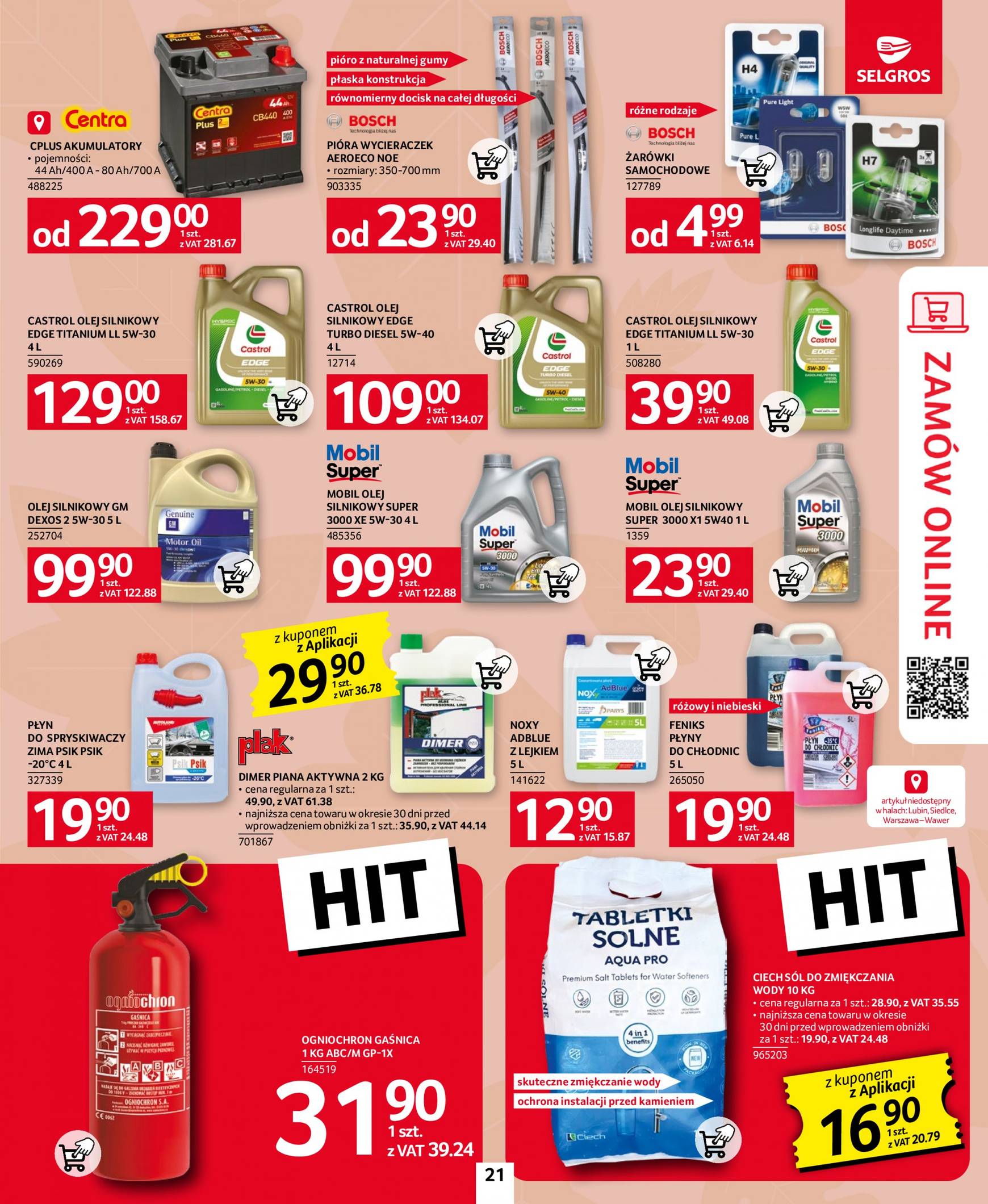 selgros - Aktualna Selgros cash&carry - Oferta Przemysłowa gazetka ważna od 26.09. - 09.10. - page: 21