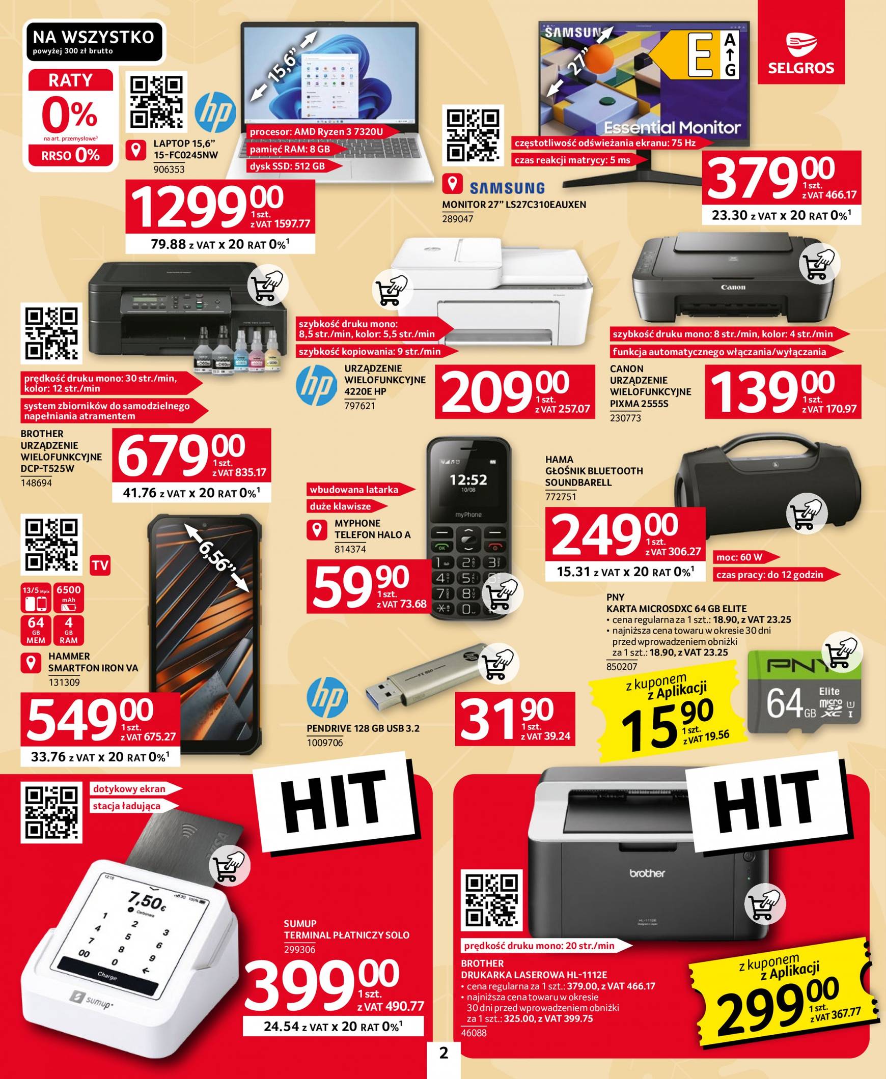 selgros - Aktualna Selgros cash&carry - Oferta Przemysłowa gazetka ważna od 26.09. - 09.10. - page: 2