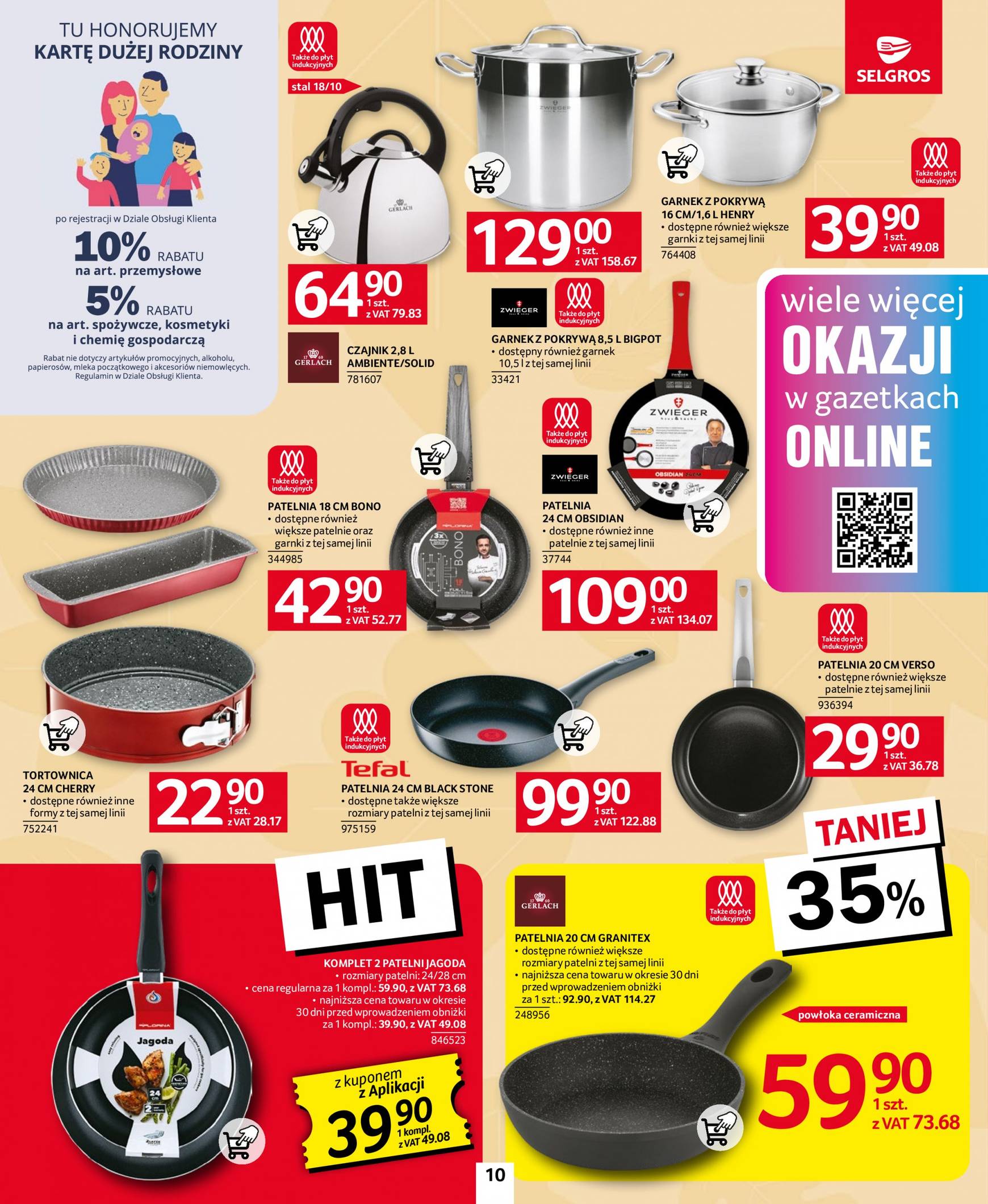 selgros - Aktualna Selgros cash&carry - Oferta Przemysłowa gazetka ważna od 26.09. - 09.10. - page: 10