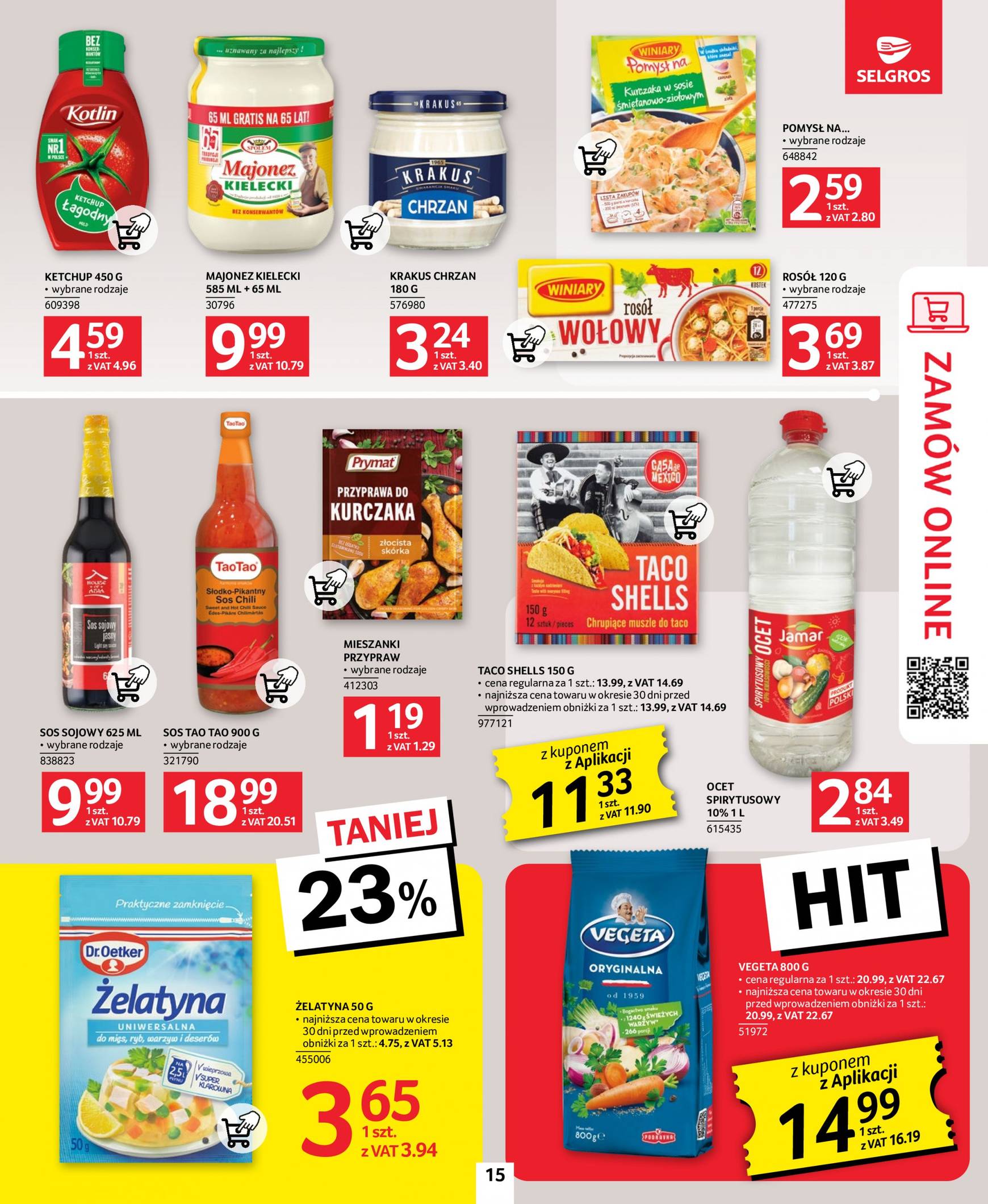 selgros - Aktualna Selgros cash&carry gazetka ważna od 26.09. - 09.10. - page: 15