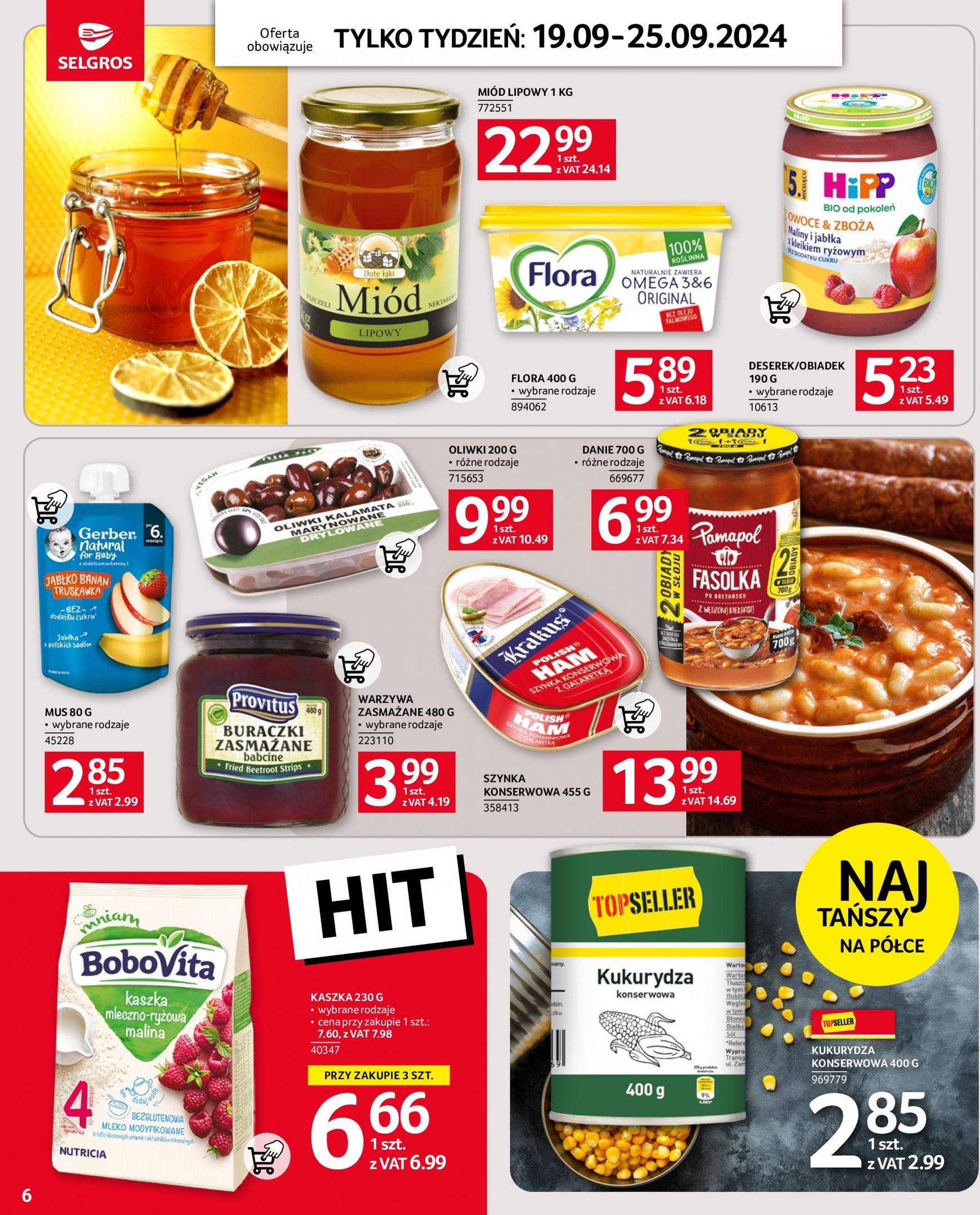 selgros - Aktualna Selgros cash&carry - Jeszcze więcej super promocji! gazetka ważna od 19.09. - 25.09. - page: 6