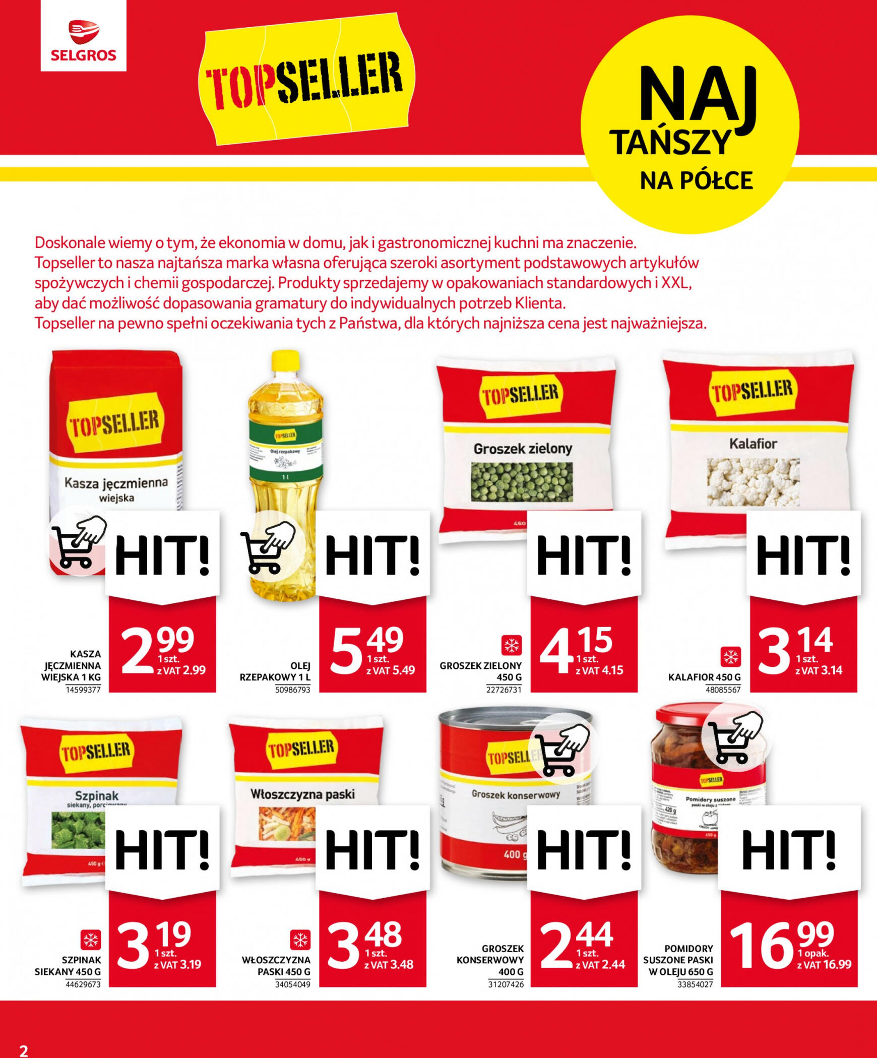 selgros - Selgros Oferta spożywcza obowiązuje od 02.11.2023 - page: 2