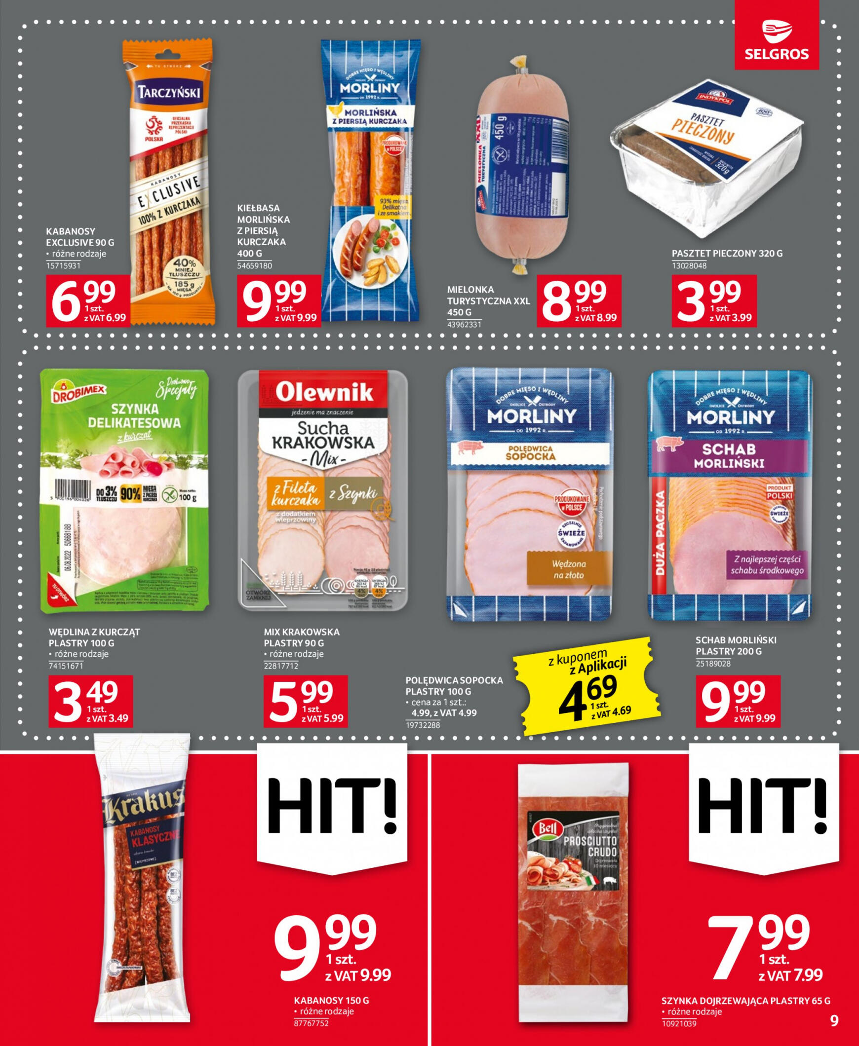 selgros - Selgros Oferta spożywcza obowiązuje od 02.11.2023 - page: 9