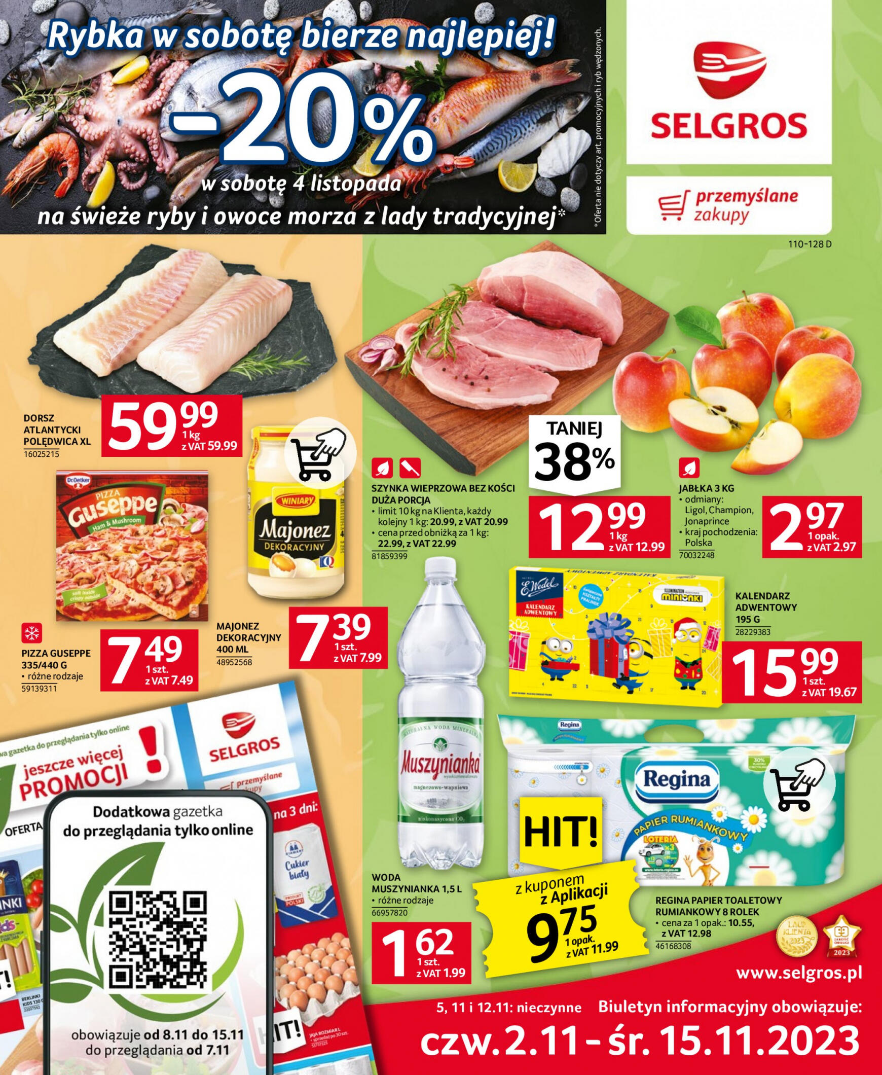 selgros - Selgros Oferta spożywcza obowiązuje od 02.11.2023 - page: 1